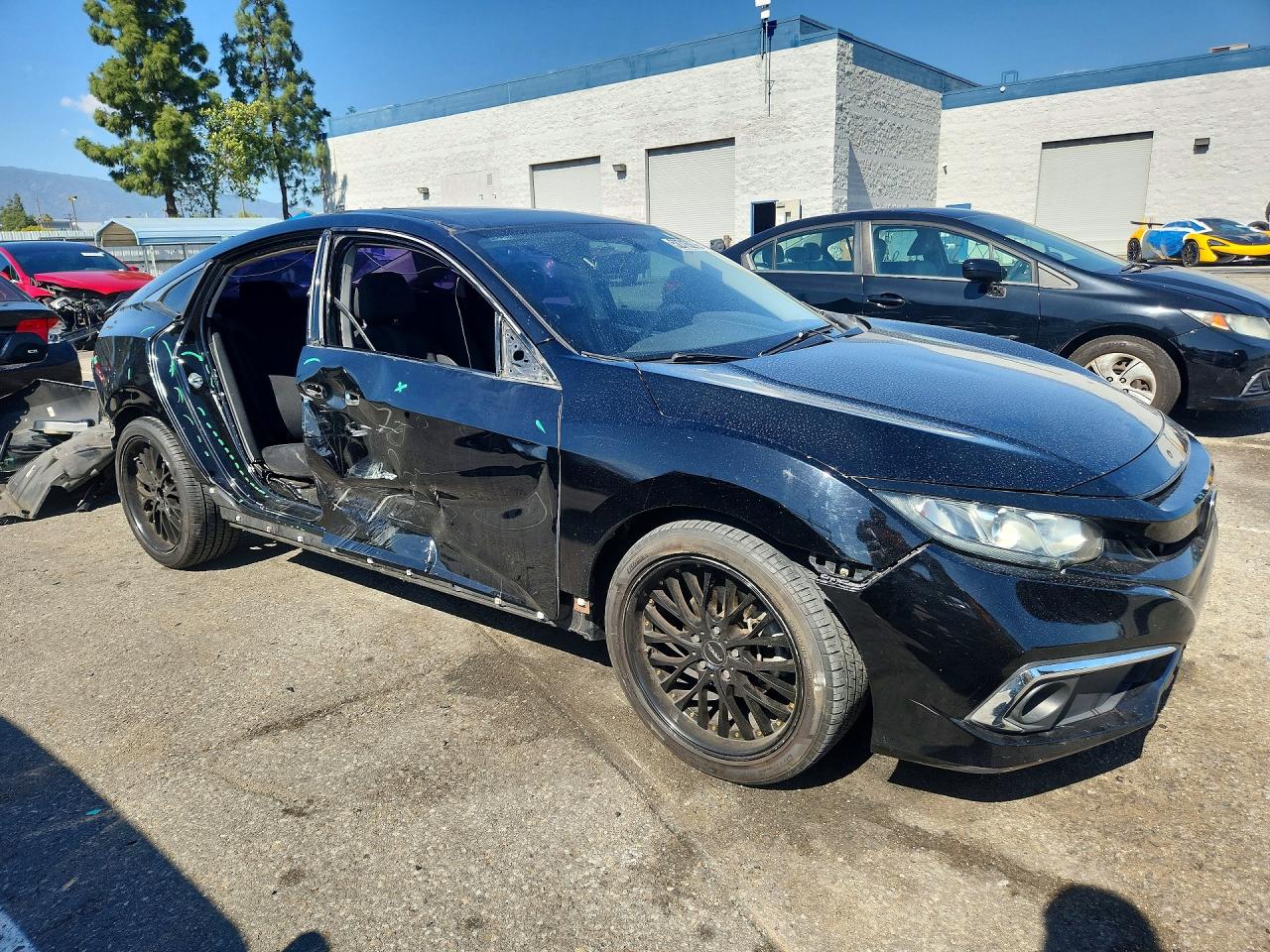 2017 Honda Civic Ex Black vin: 2HGFC2F73HH566955