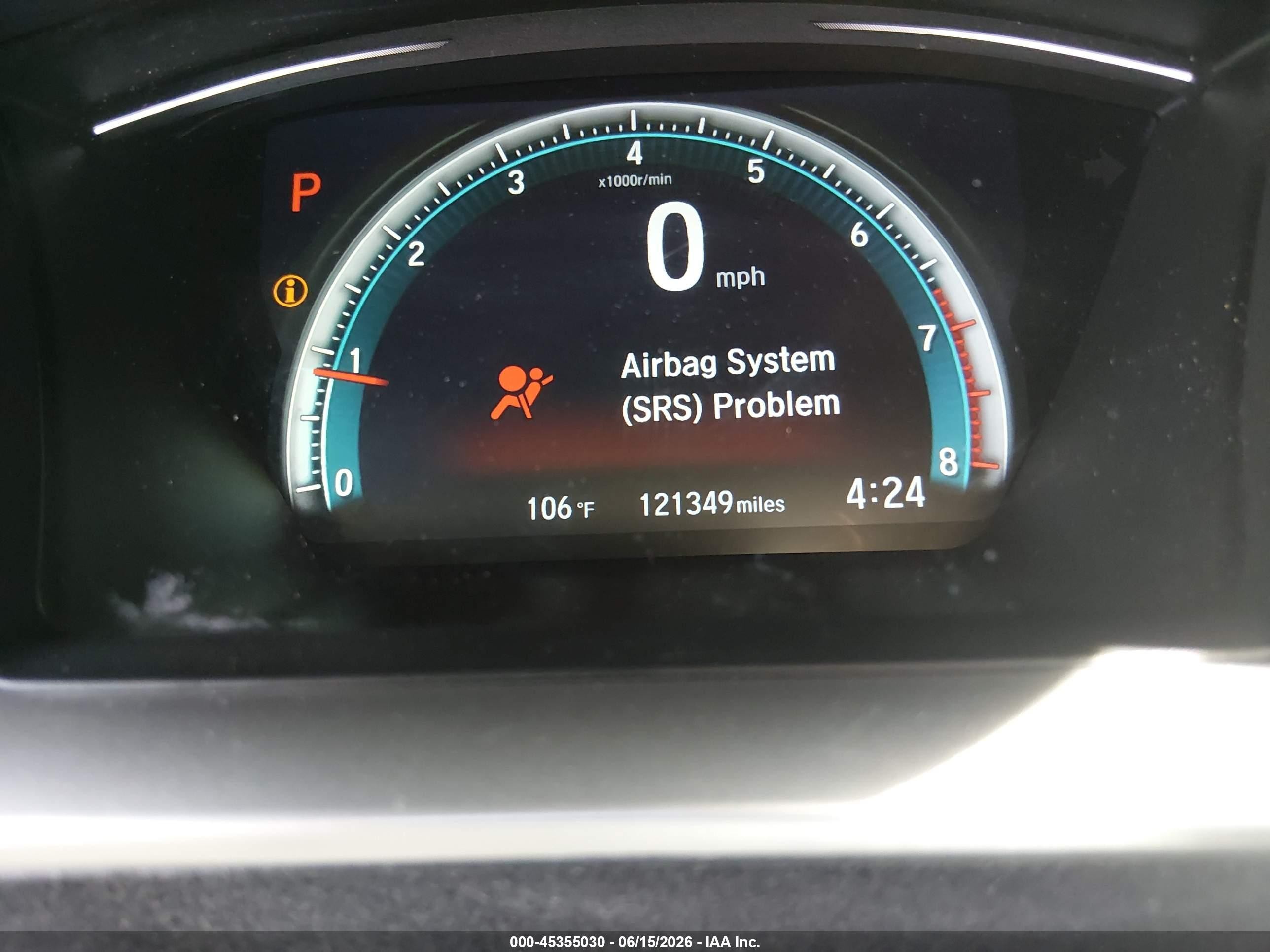 2018 Honda Civic Ex Blue vin: 2HGFC2F73JH552737