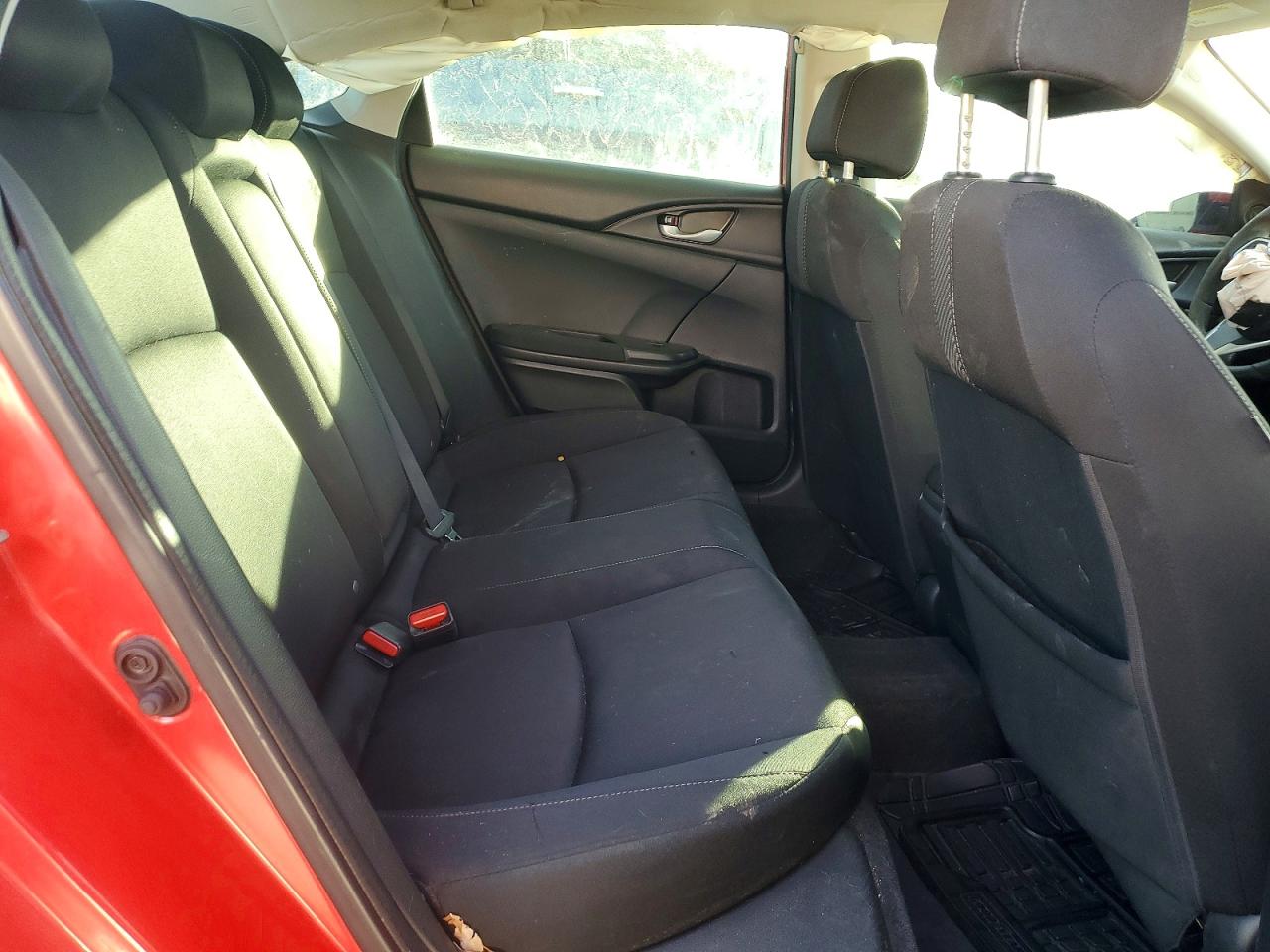2018 Honda Civic Ex Red vin: 2HGFC2F74JH535090