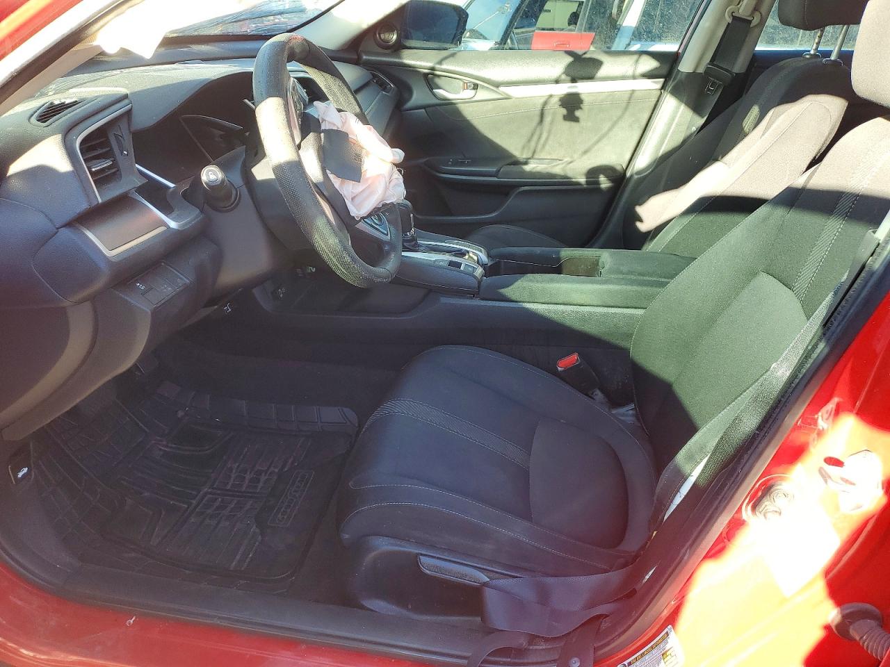 2018 Honda Civic Ex Red vin: 2HGFC2F74JH535090