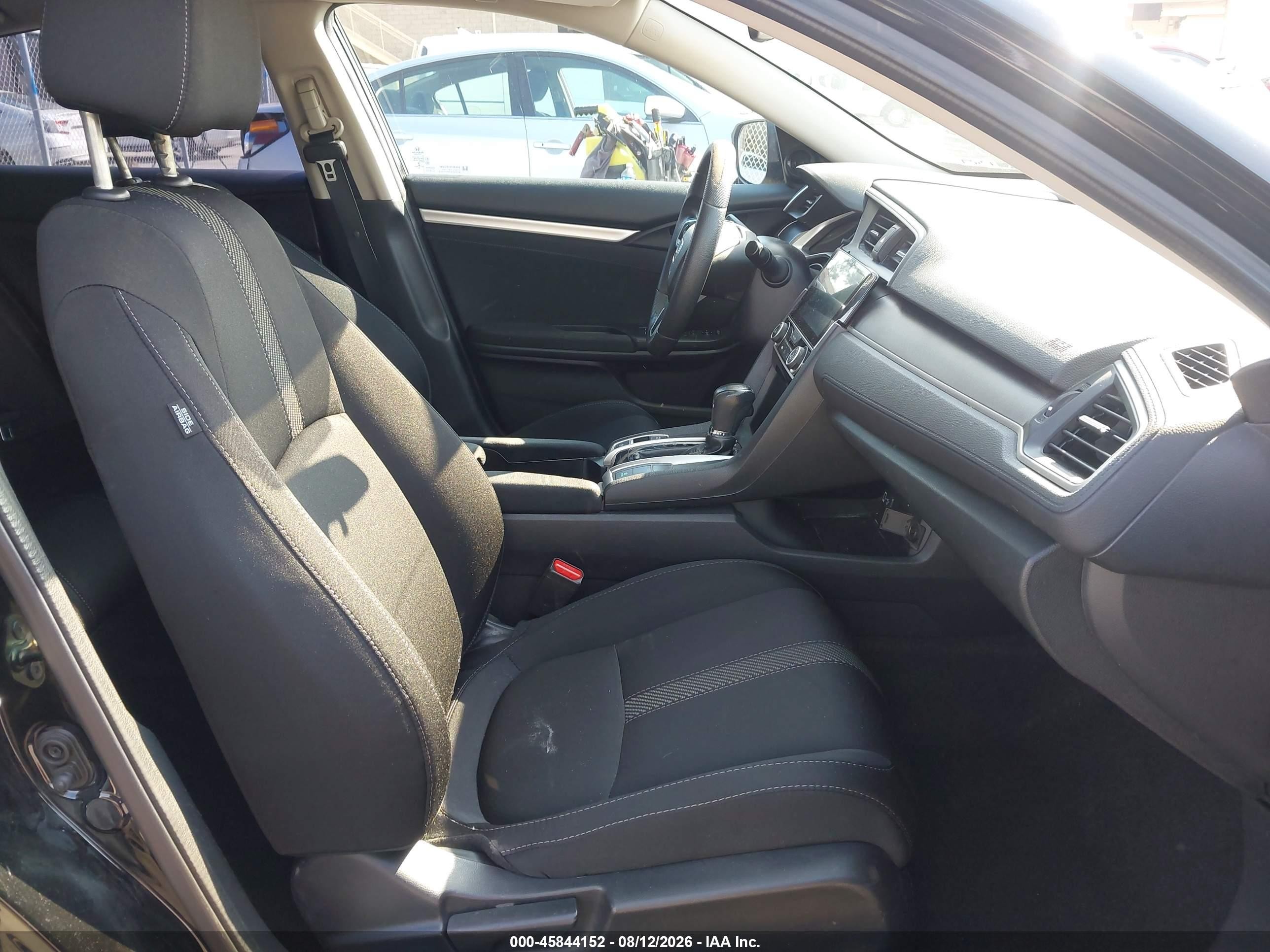 2016 Honda Civic Ex Black vin: 2HGFC2F76GH527355