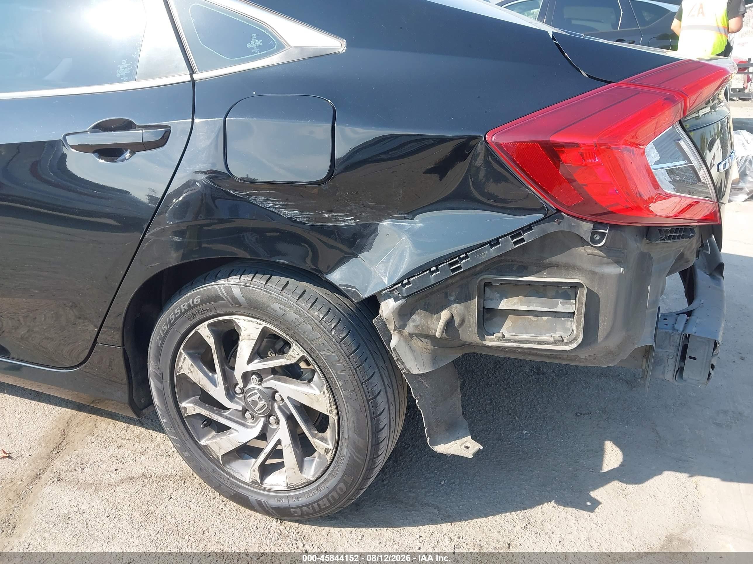 2016 Honda Civic Ex Black vin: 2HGFC2F76GH527355