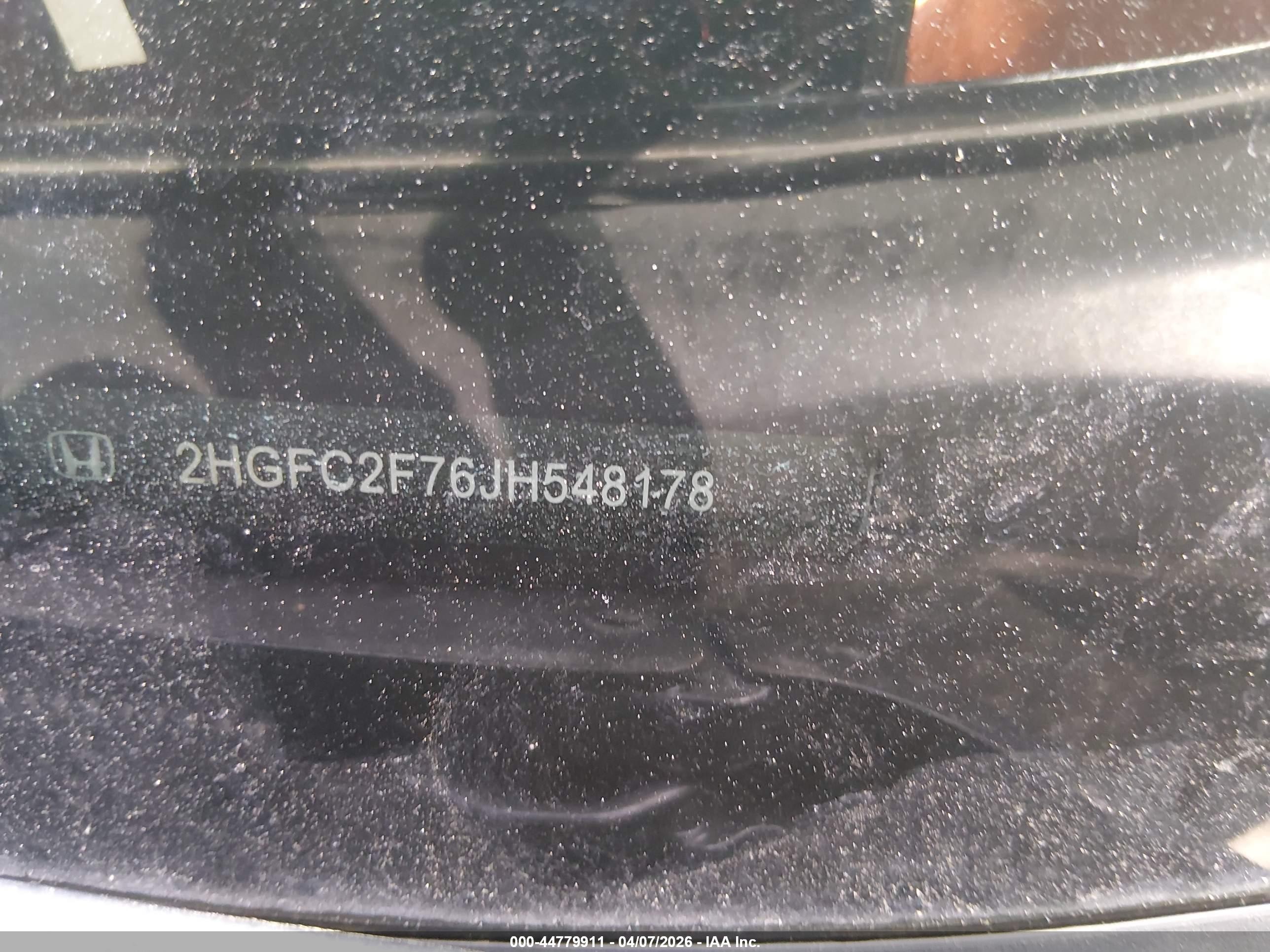 2018 Honda Civic Ex Black vin: 2HGFC2F76JH548178