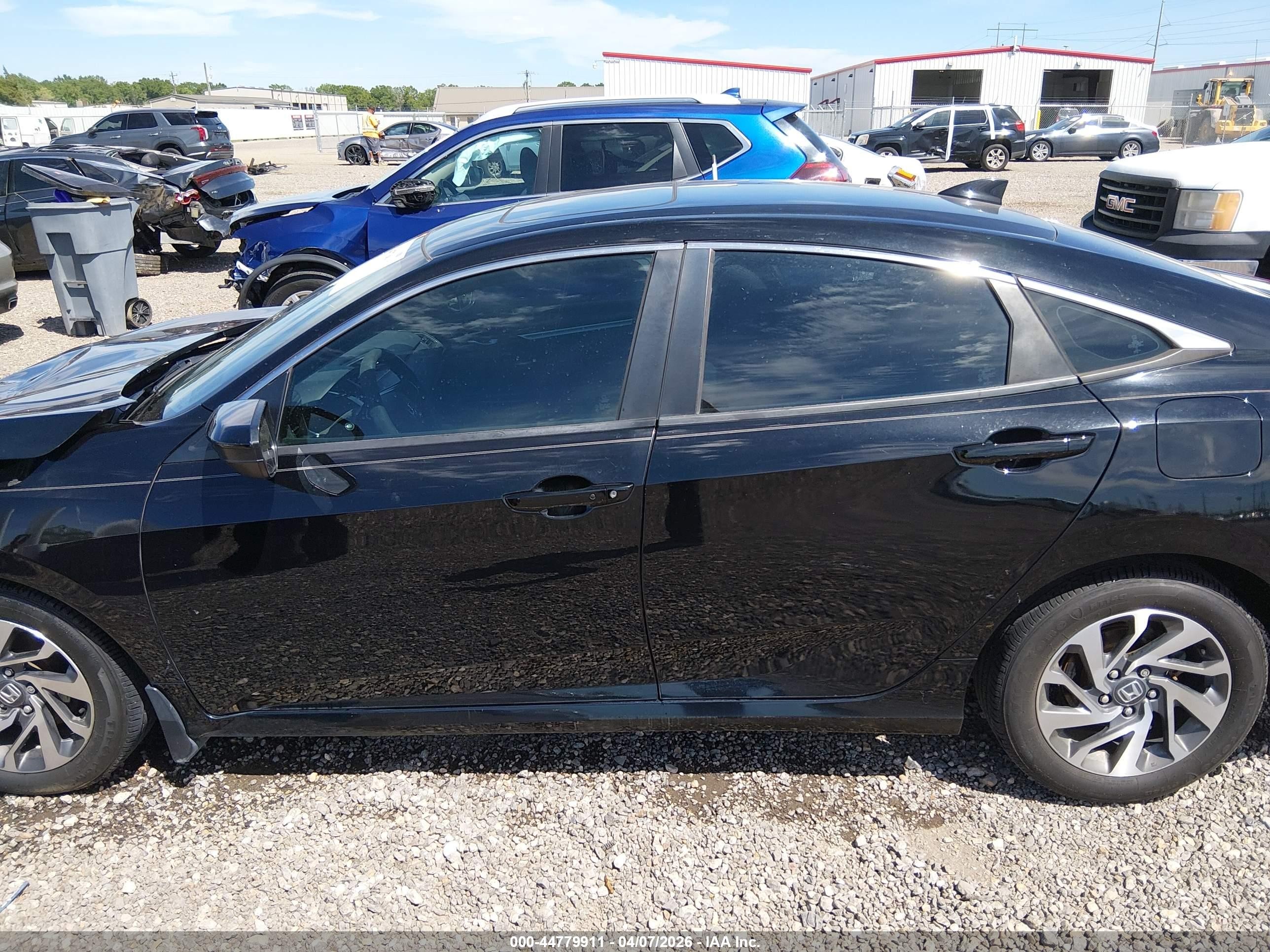 2018 Honda Civic Ex Black vin: 2HGFC2F76JH548178