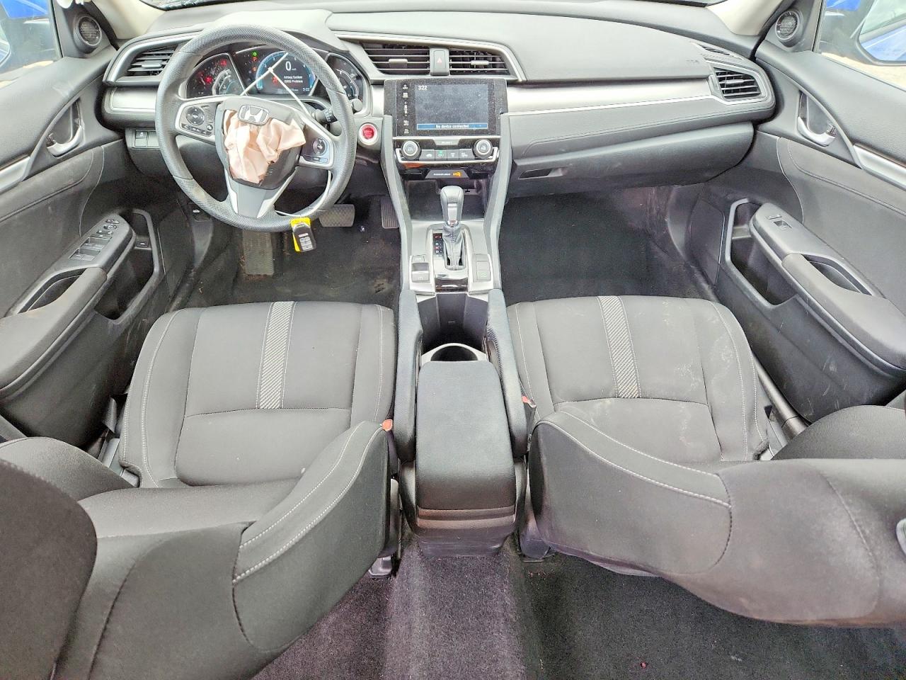 2018 Honda Civic Ex Blue vin: 2HGFC2F77JH565121