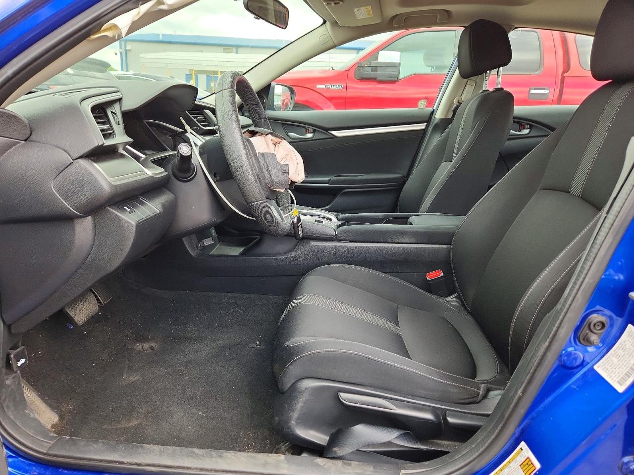 2018 Honda Civic Ex Blue vin: 2HGFC2F77JH565121