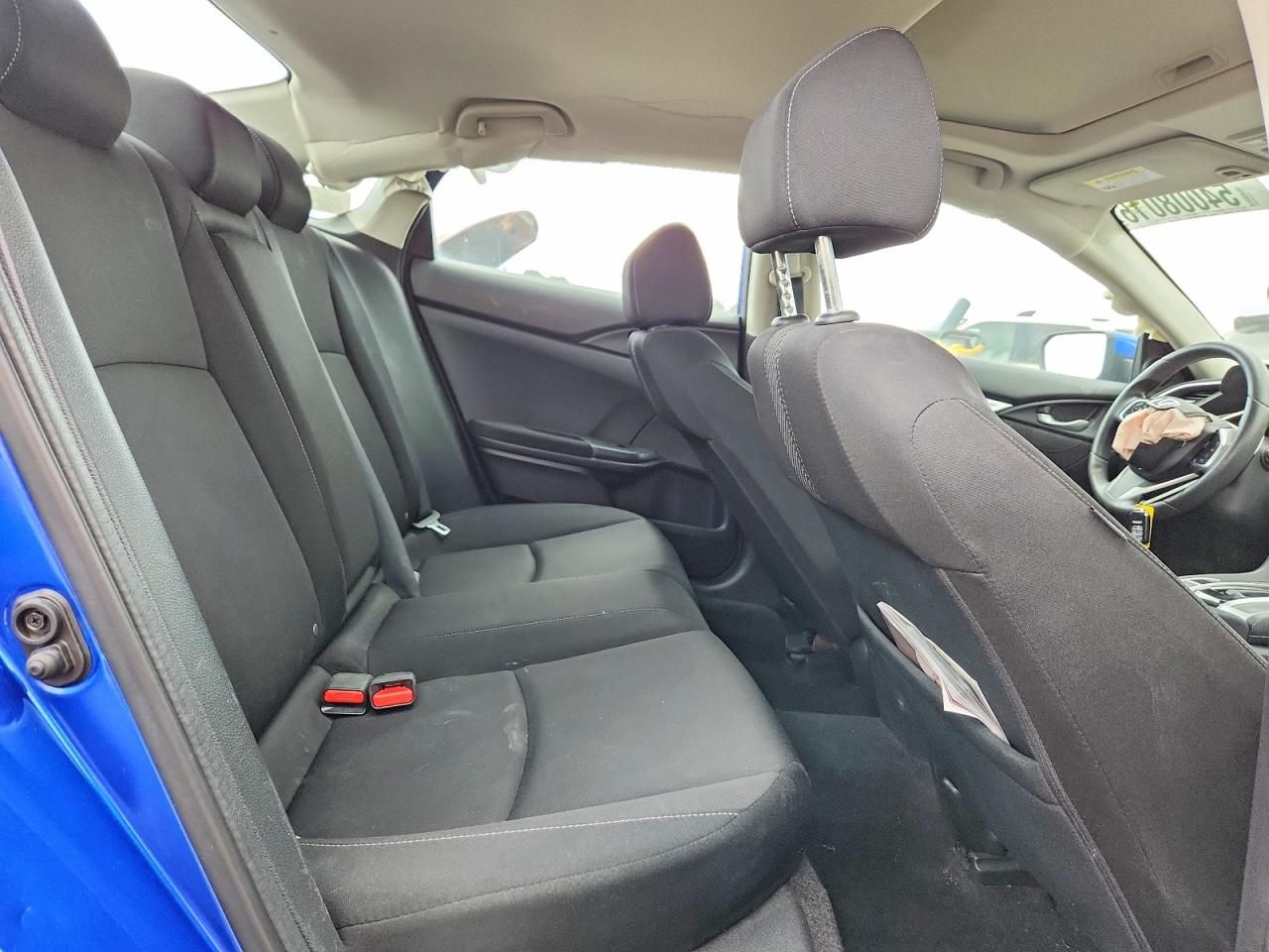 2018 Honda Civic Ex Blue vin: 2HGFC2F77JH565121