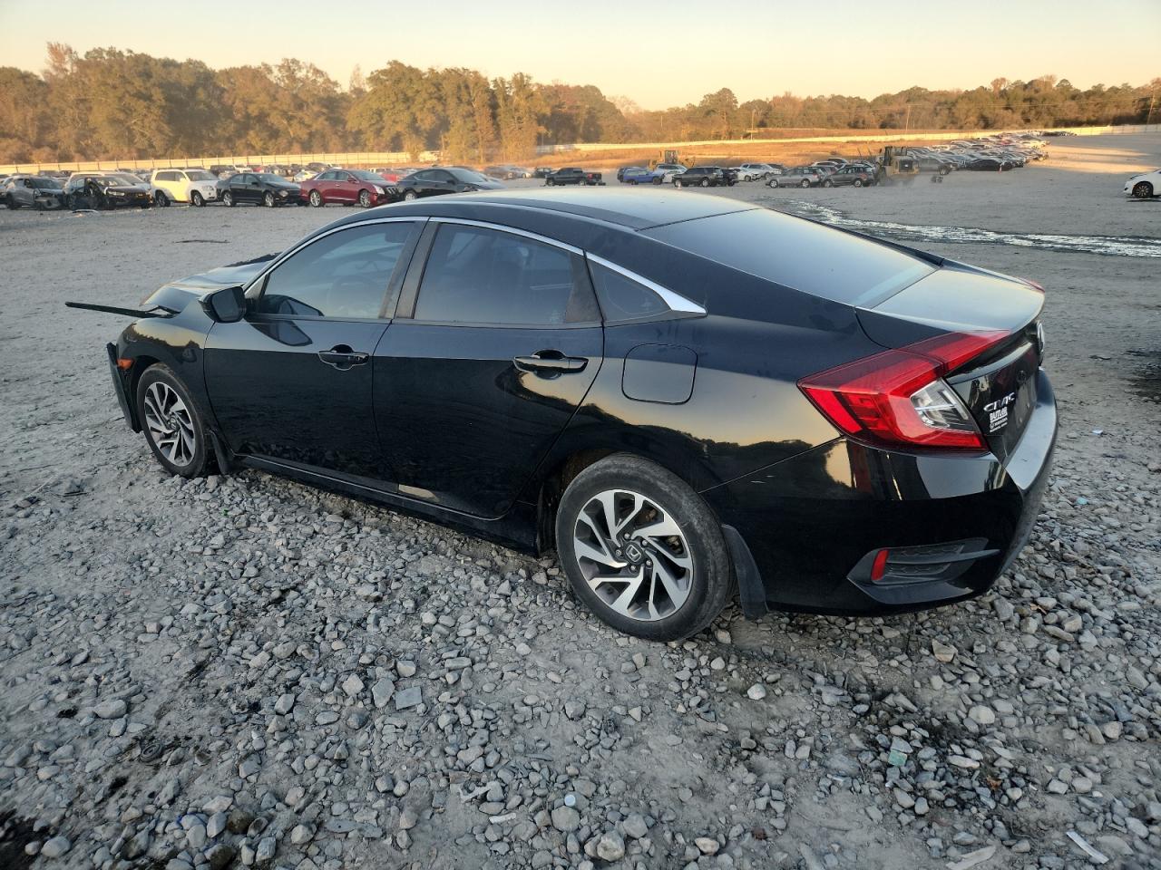 2016 Honda Civic Ex Black vin: 2HGFC2F78GH509245