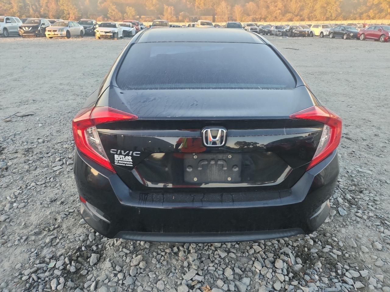 2016 Honda Civic Ex Black vin: 2HGFC2F78GH509245