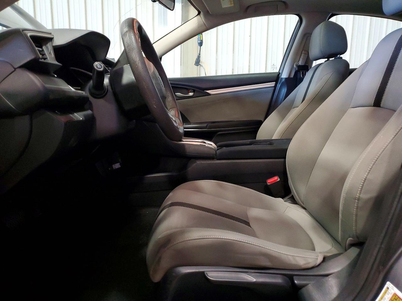 2017 Honda Civic Ex Gray vin: 2HGFC2F78HH512583
