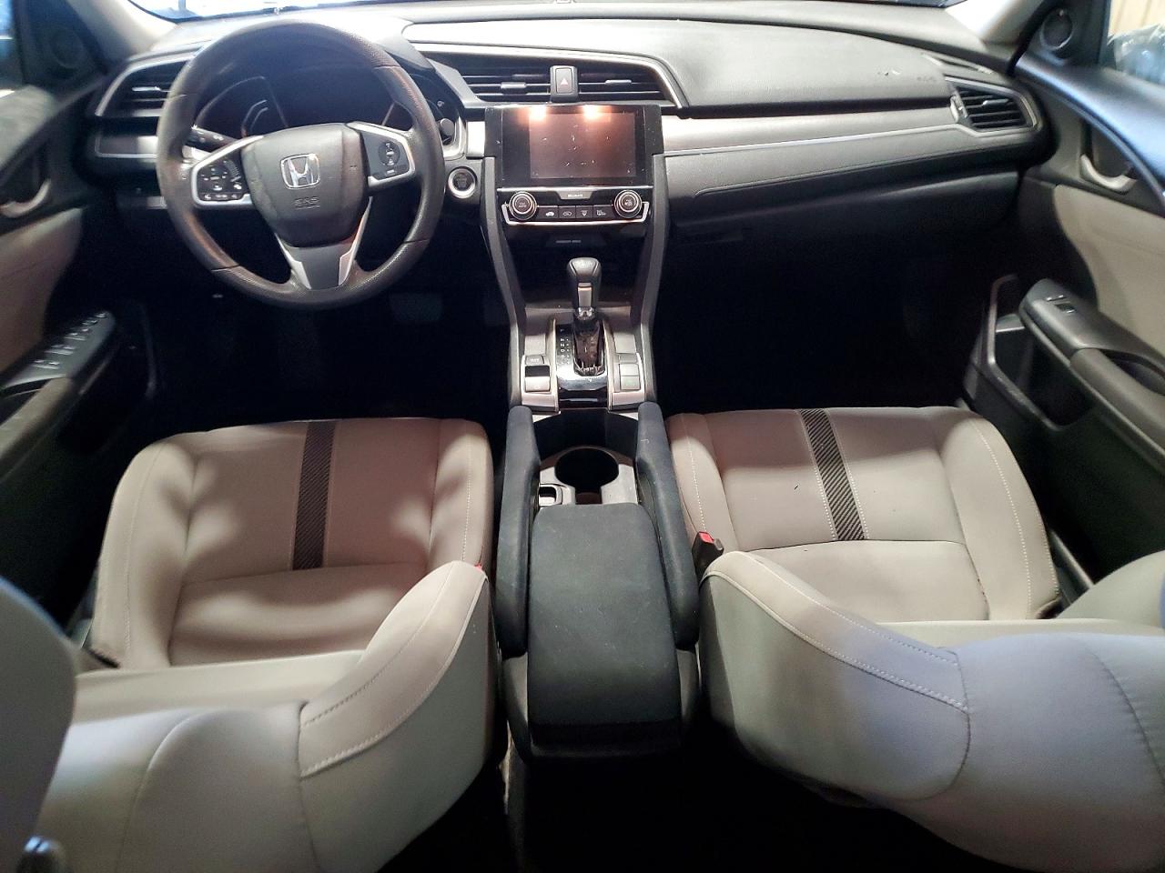 2017 Honda Civic Ex Gray vin: 2HGFC2F78HH512583