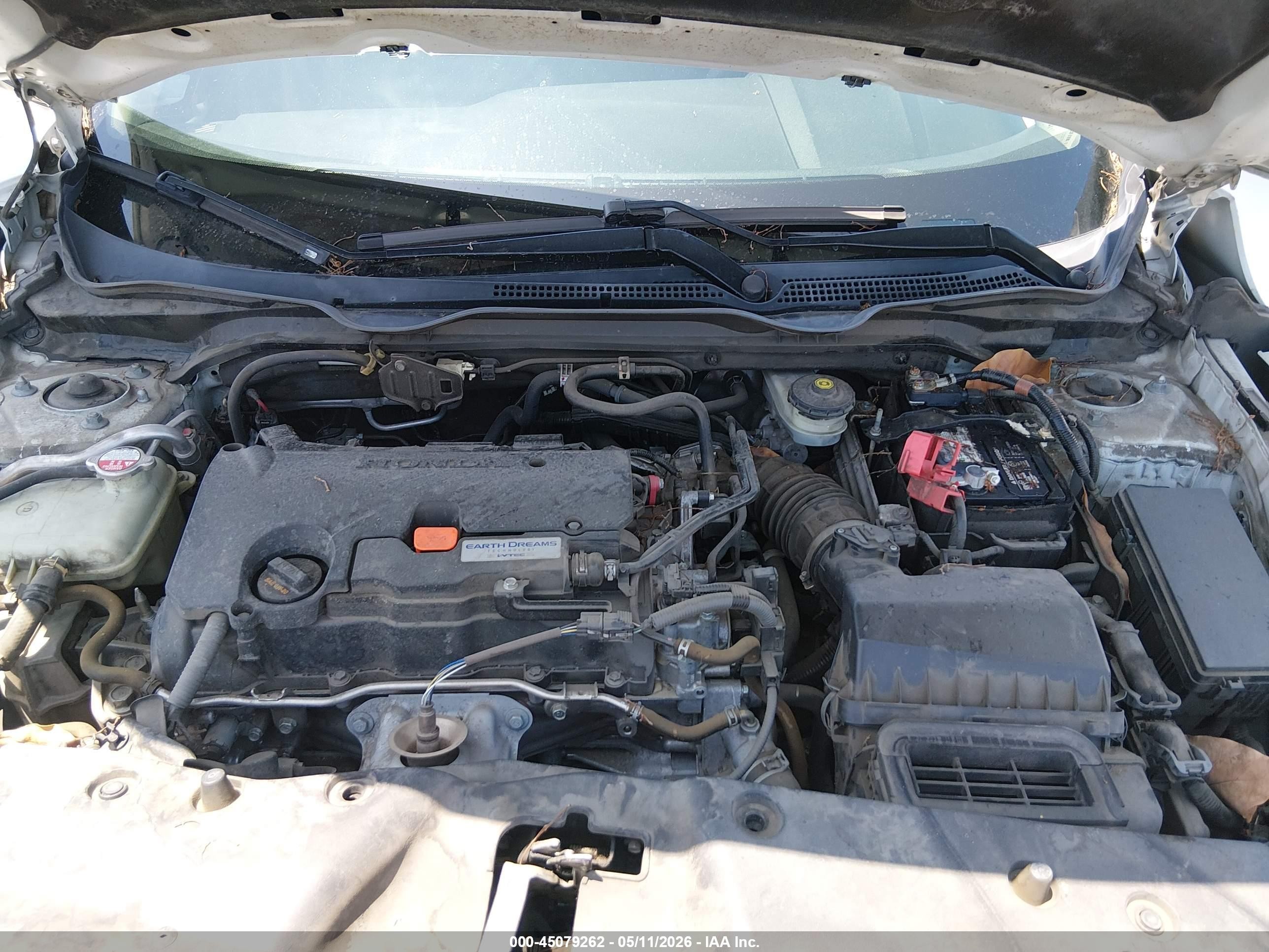 2018 Honda Civic Ex White vin: 2HGFC2F78JH565337