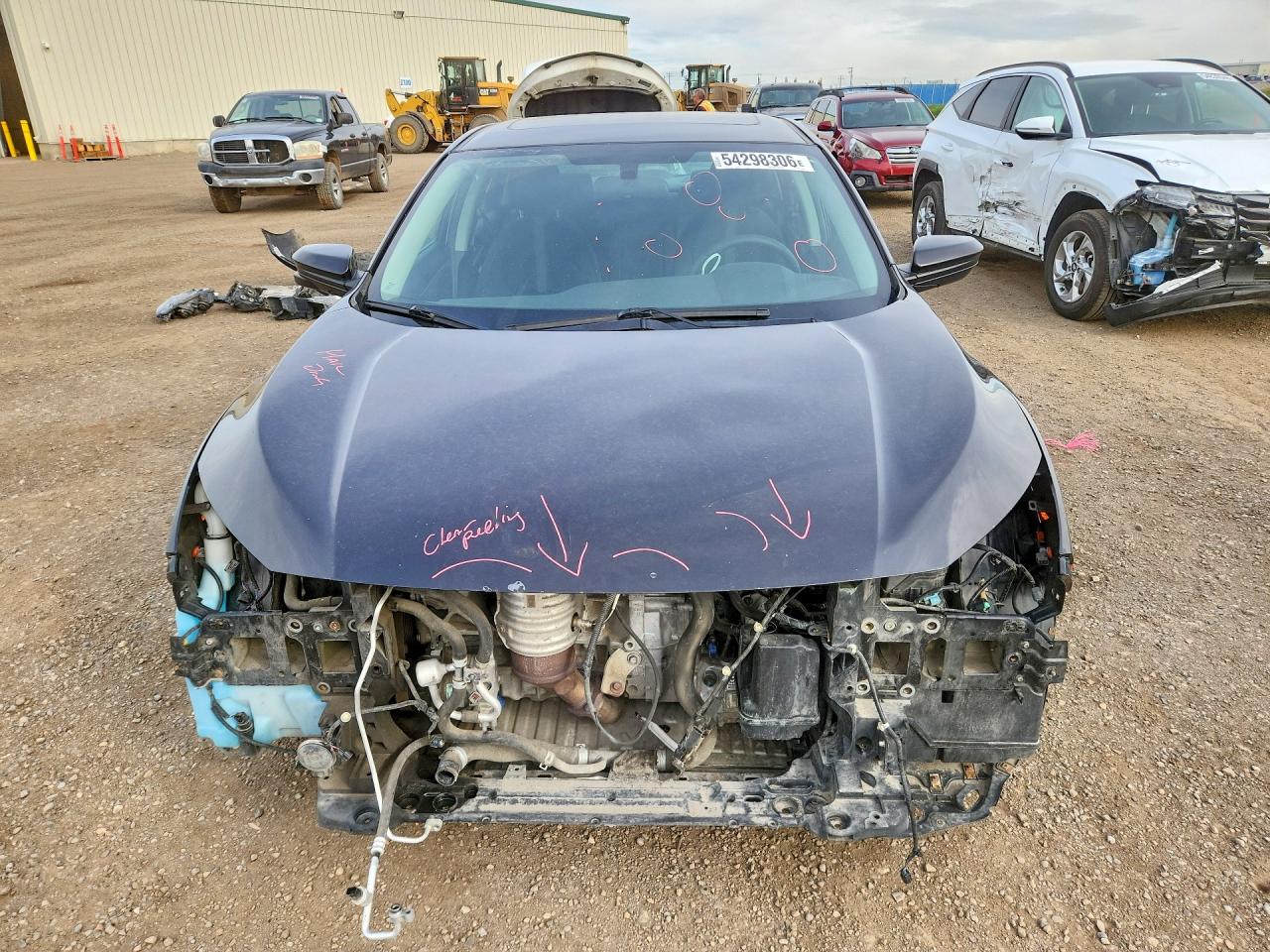 2016 Honda Civic Ex Black vin: 2HGFC2F79GH026394