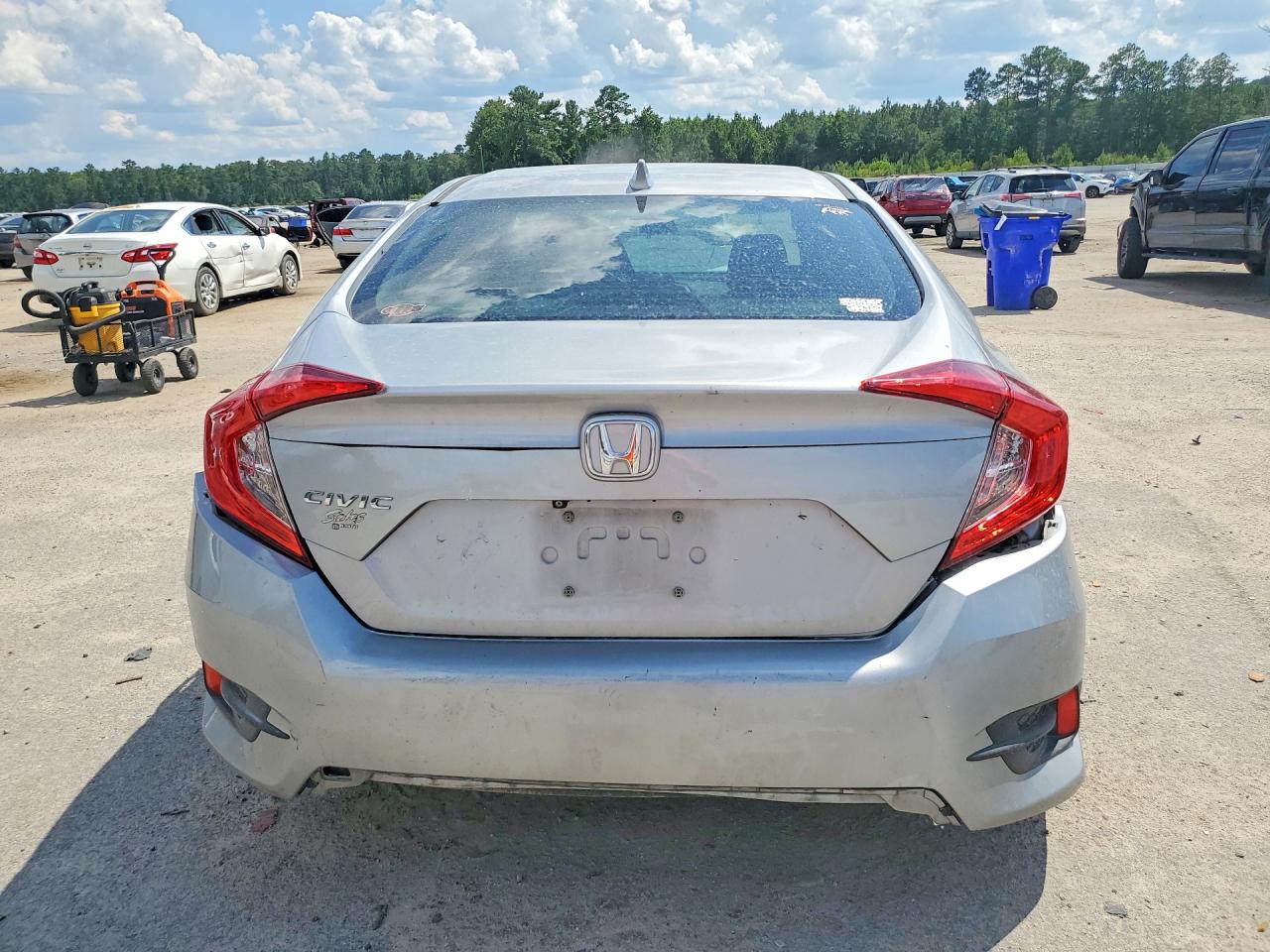 2018 Honda Civic Ex Silver vin: 2HGFC2F7XJH503728