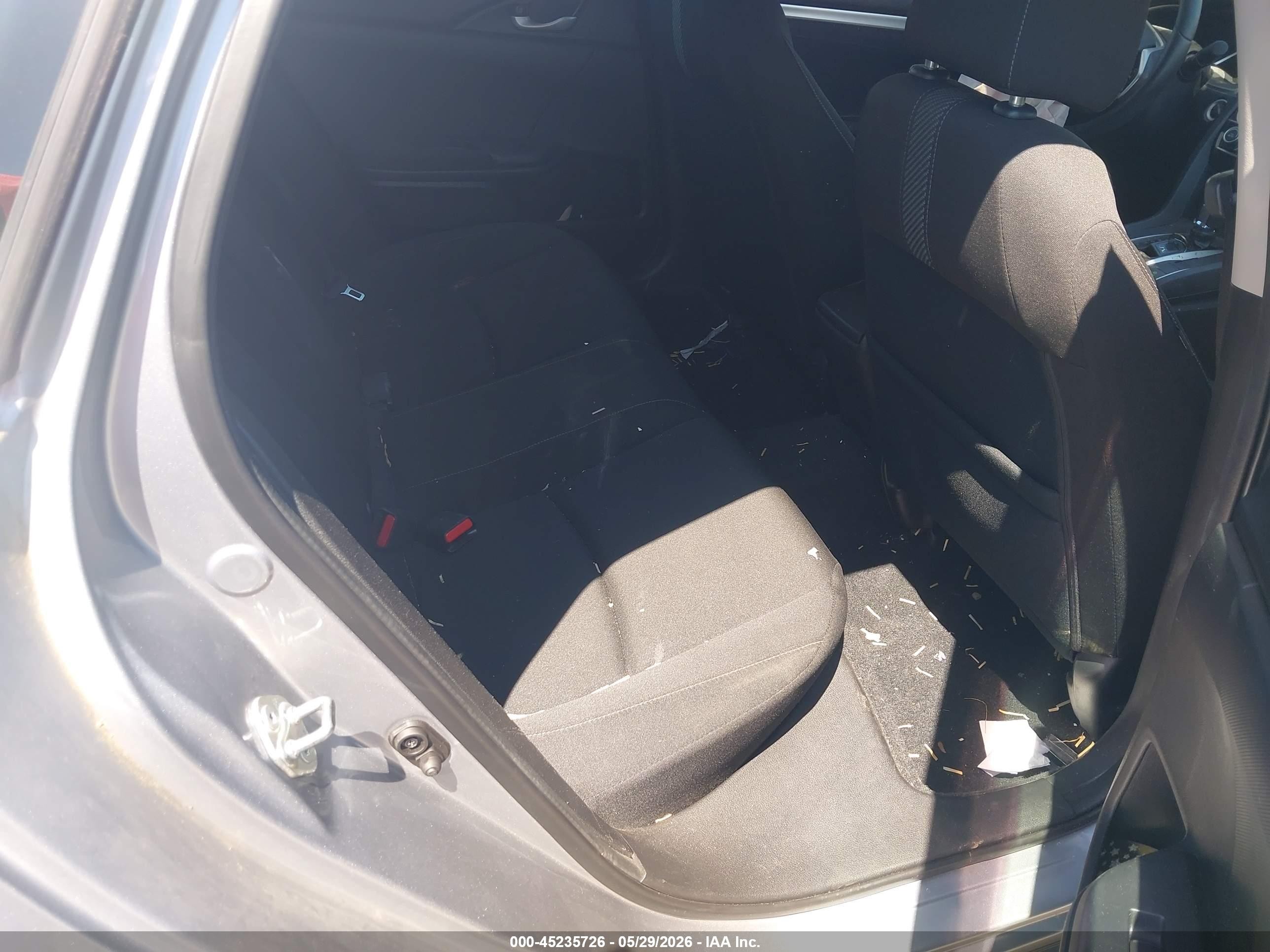 2018 Honda Civic Ex Silver vin: 2HGFC2F7XJH526622