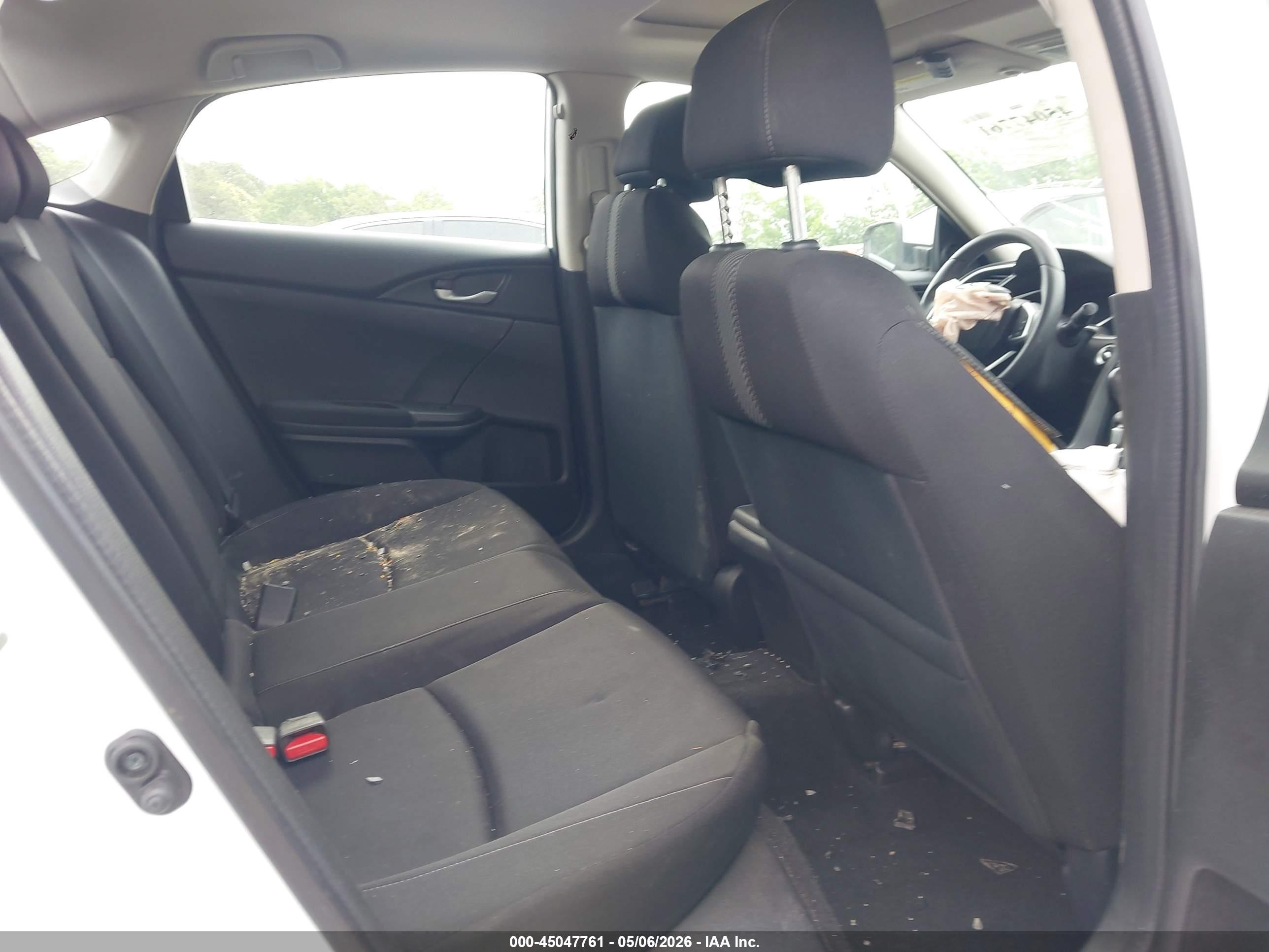 2018 Honda Civic Ex Белый vin: 2HGFC2F7XJH547325