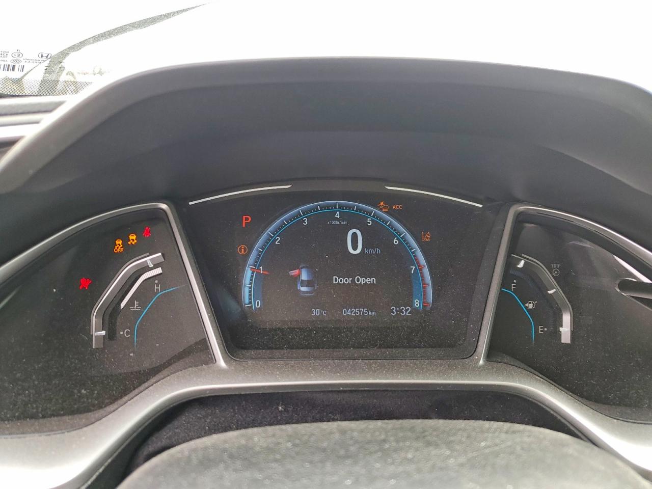 2020 Honda Civic Ex Синий vin: 2HGFC2F7XLH012238
