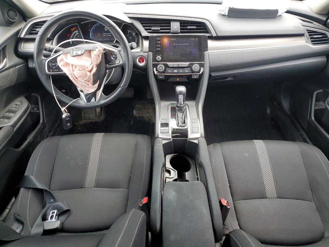 2020 Honda Civic Ex Синий vin: 2HGFC2F7XLH012238