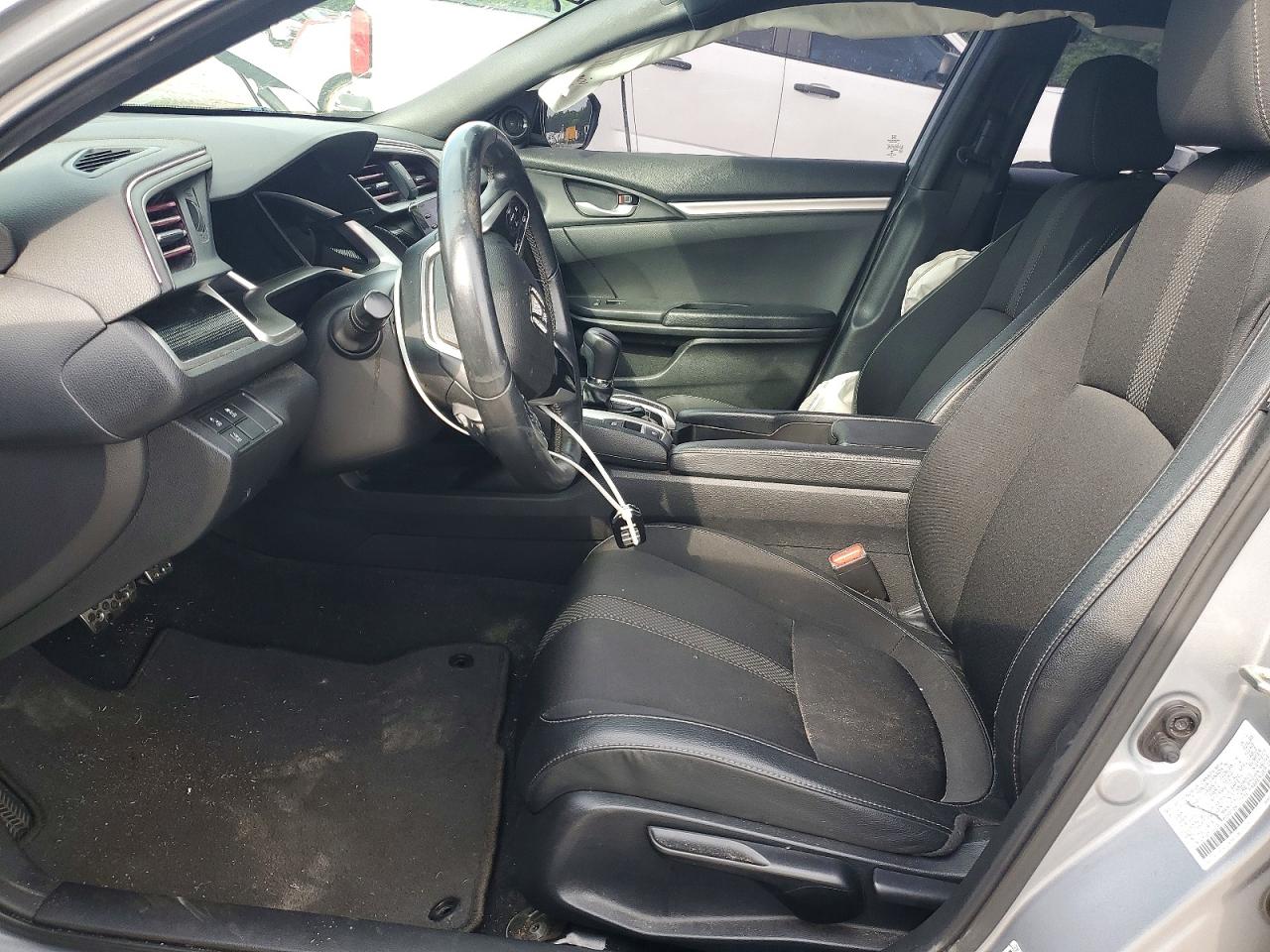 2019 Honda Civic Sport Silver vin: 2HGFC2F81KH586184