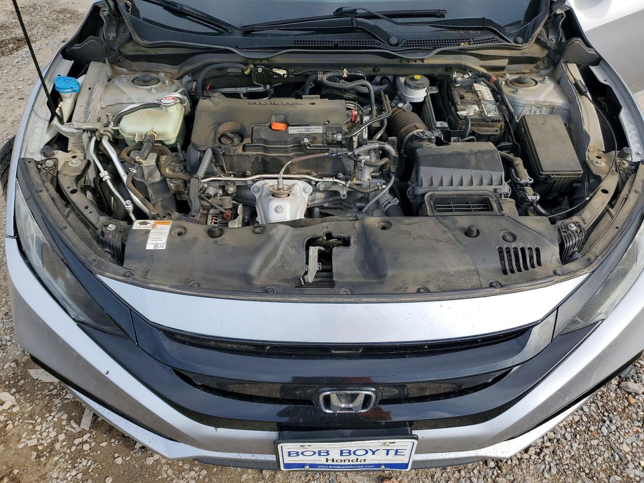2019 Honda Civic Sport Silver vin: 2HGFC2F81KH586184