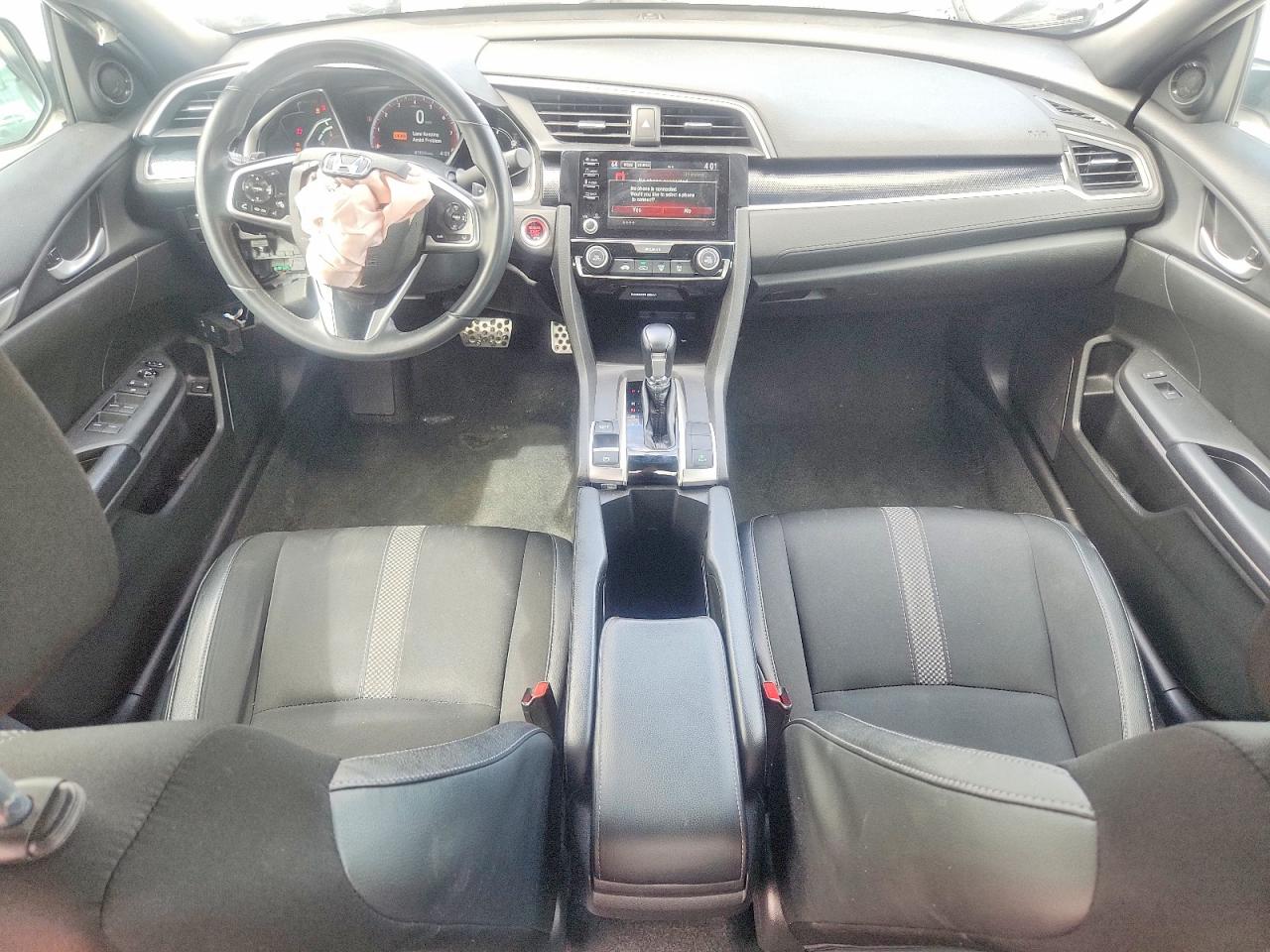 2020 Honda Civic Sport White vin: 2HGFC2F81LH578104