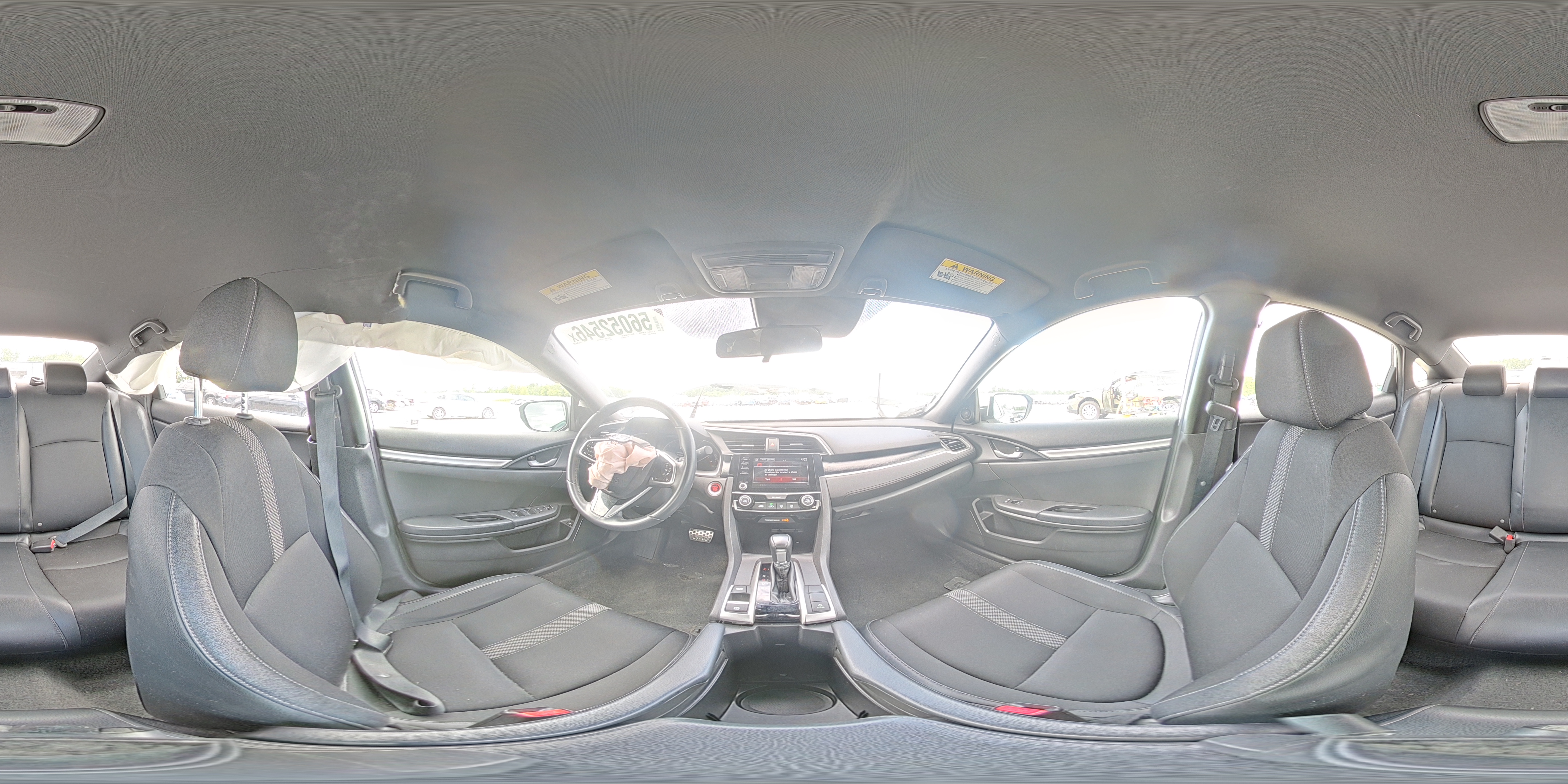 2020 Honda Civic Sport White vin: 2HGFC2F81LH578104