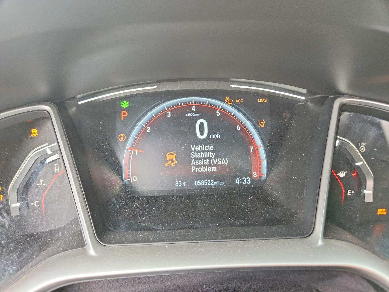 2020 Honda Civic Sport Red vin: 2HGFC2F81LH578877