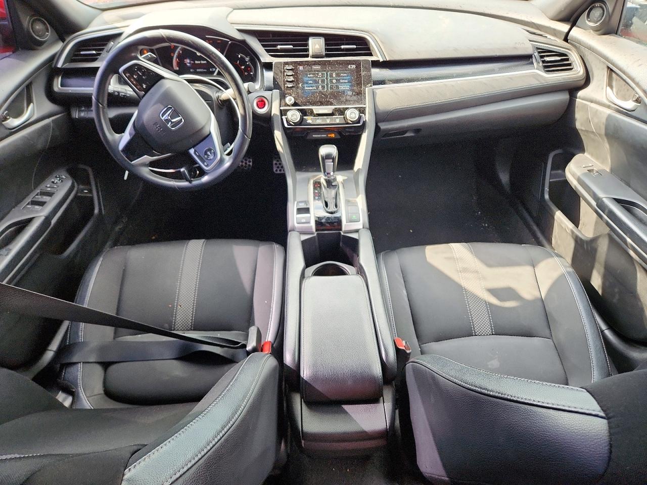 2020 Honda Civic Sport Red vin: 2HGFC2F81LH578877