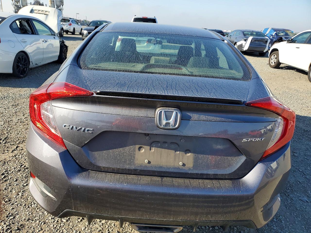 2021 Honda Civic Sport Серый vin: 2HGFC2F81MH528899