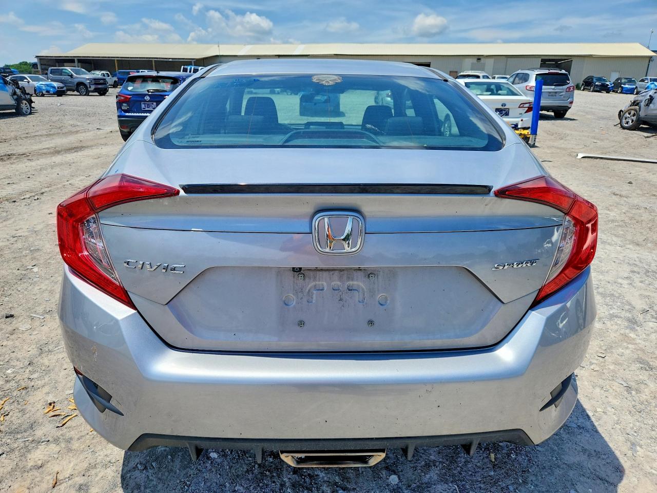 2021 Honda Civic Sport Silver vin: 2HGFC2F81MH536565
