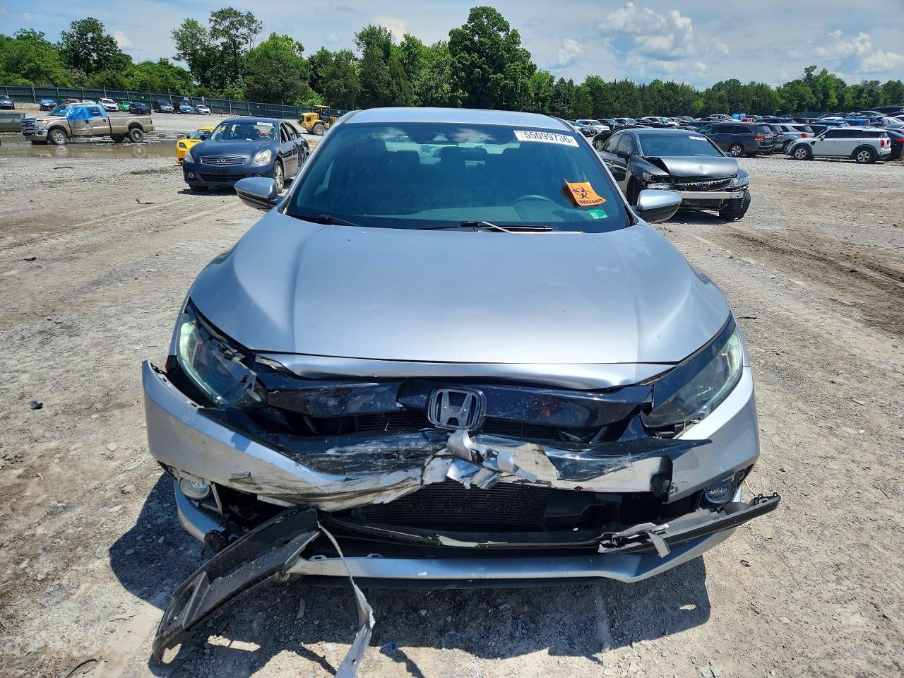 2021 Honda Civic Sport Silver vin: 2HGFC2F81MH536565