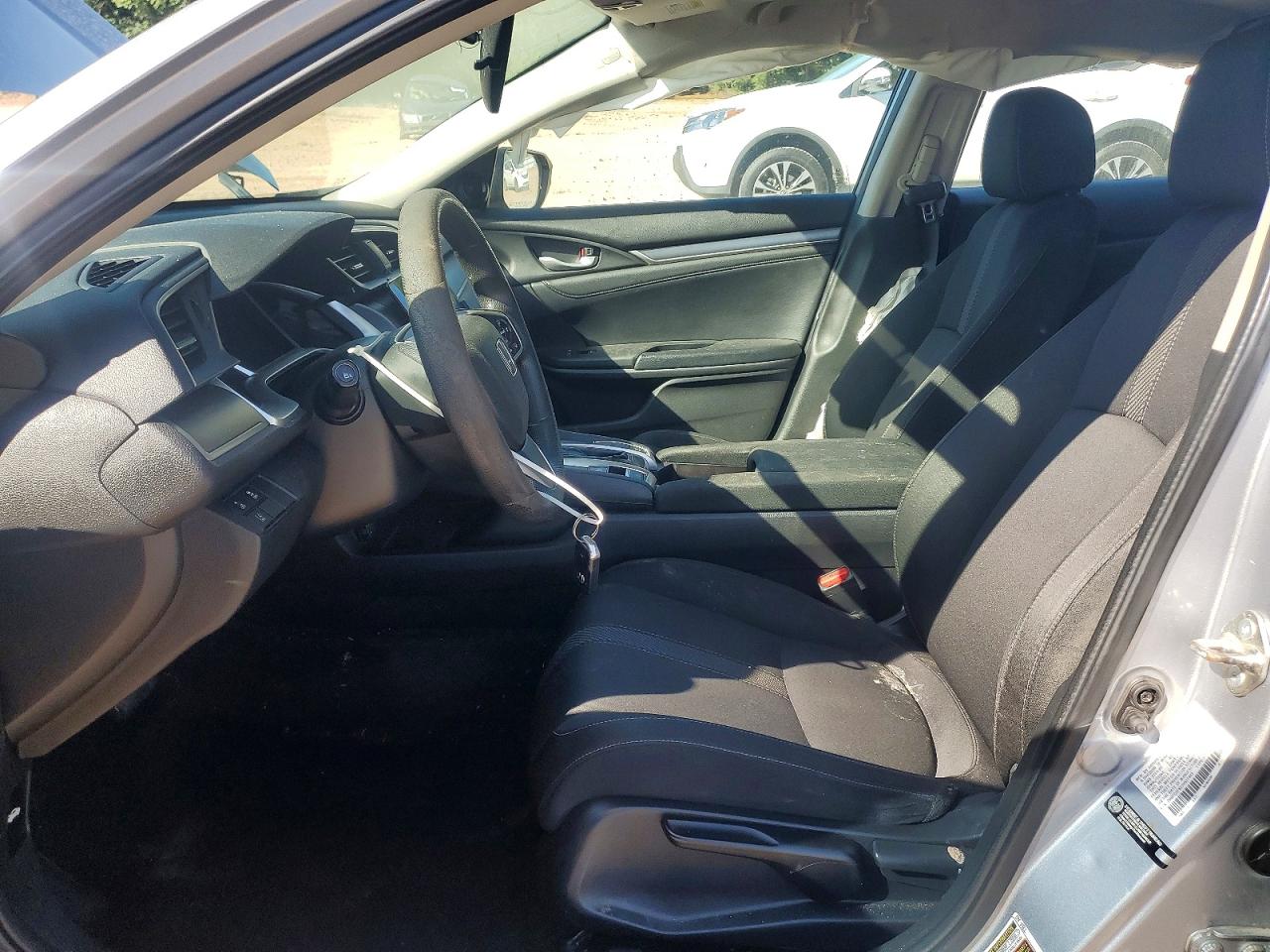 2018 Honda Civic Ex Silver vin: 2HGFC2F82JH527465