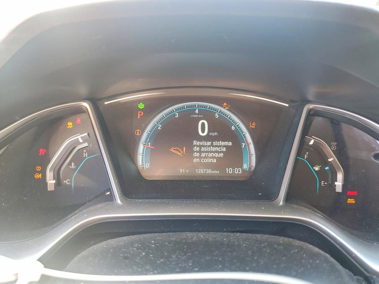 2018 Honda Civic Ex Silver vin: 2HGFC2F82JH527465