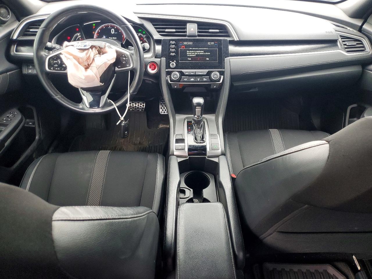 2019 Honda Civic Sport Синий vin: 2HGFC2F82KH024665