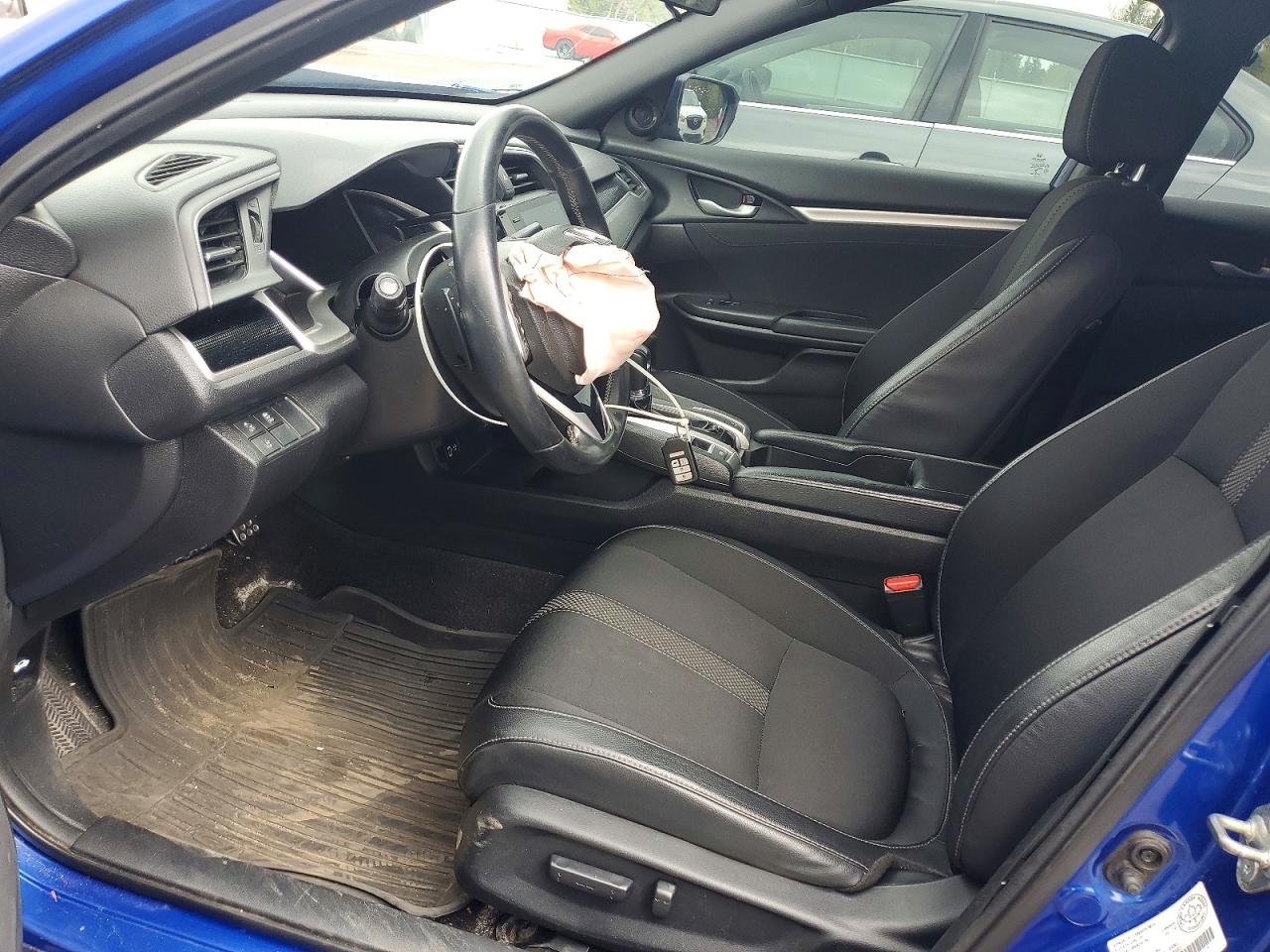 2019 Honda Civic Sport Синий vin: 2HGFC2F82KH024665