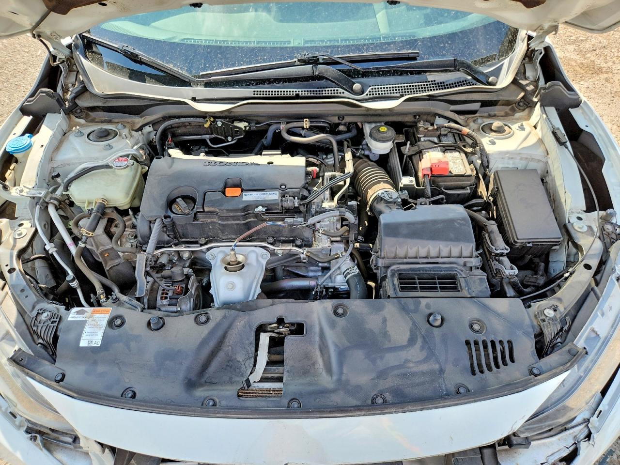2019 Honda Civic Sport White vin: 2HGFC2F82KH503703