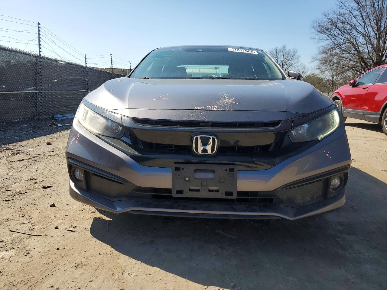 2019 Honda Civic Sport Gray vin: 2HGFC2F82KH510649