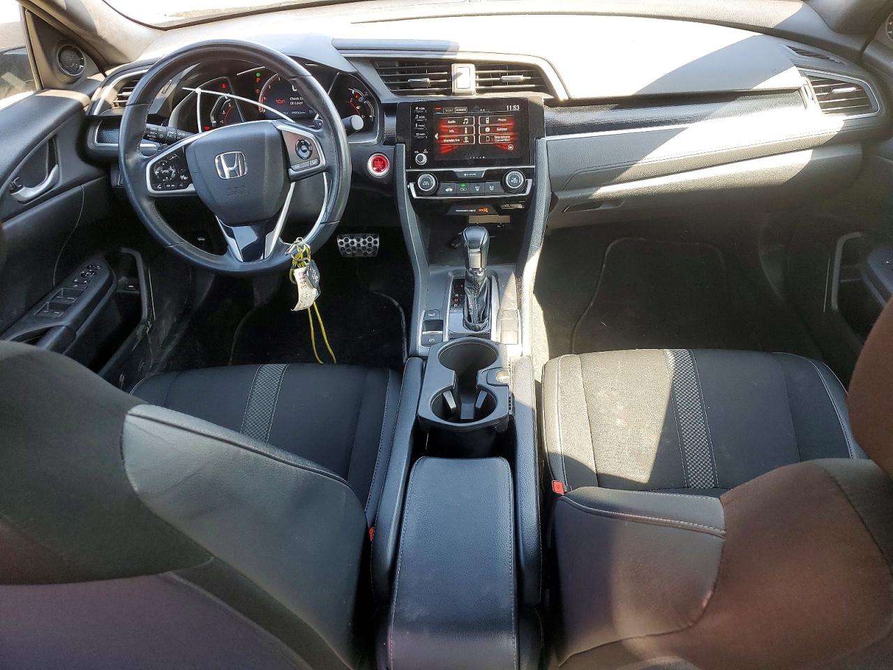2019 Honda Civic Sport Gray vin: 2HGFC2F82KH510649