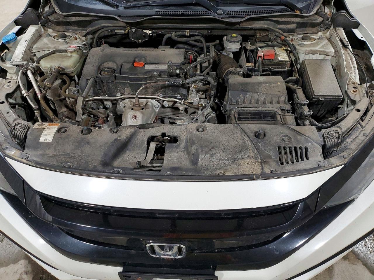2019 Honda Civic Sport Белый vin: 2HGFC2F82KH536801