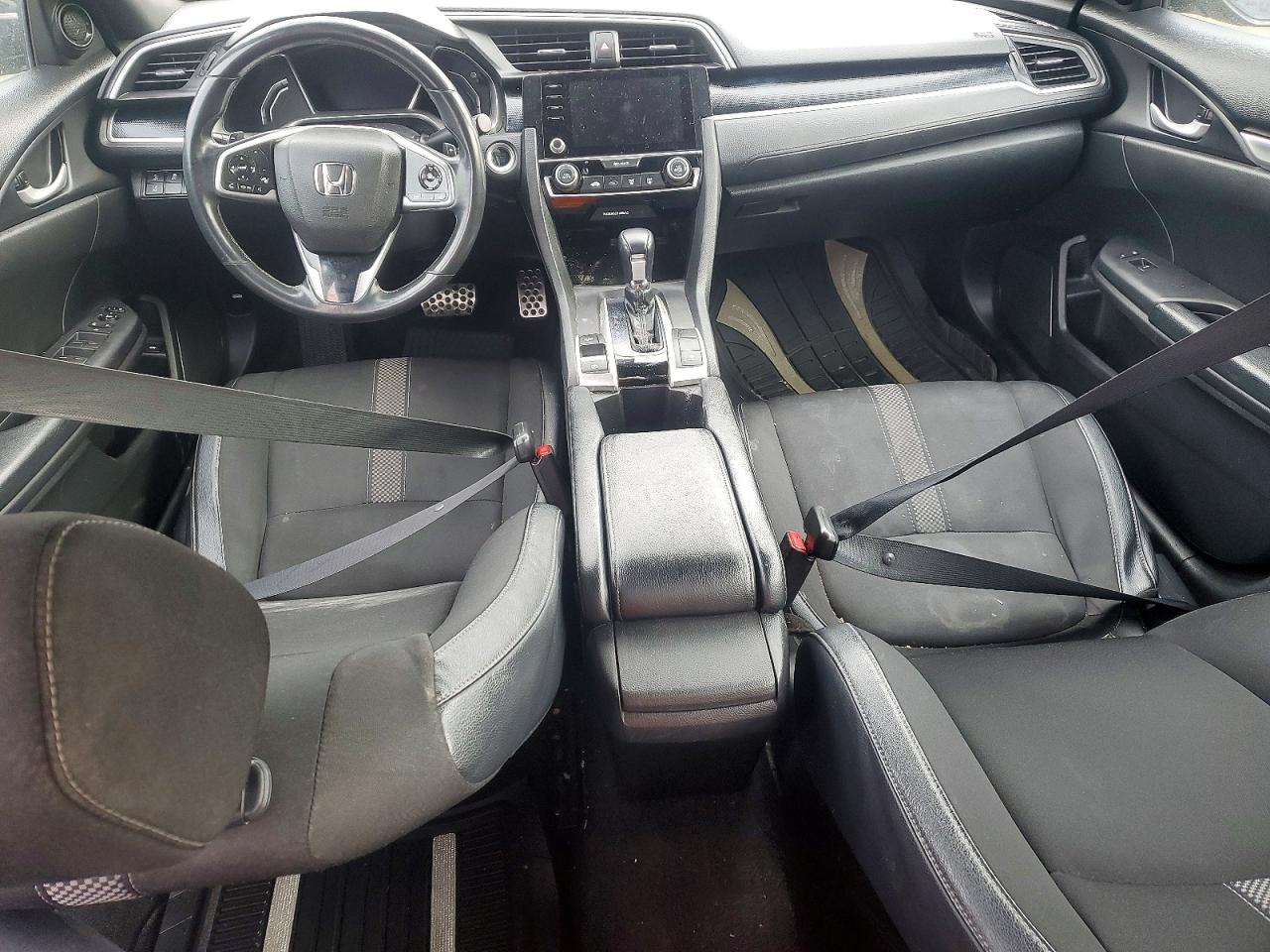 2019 Honda Civic Sport Black vin: 2HGFC2F82KH539620