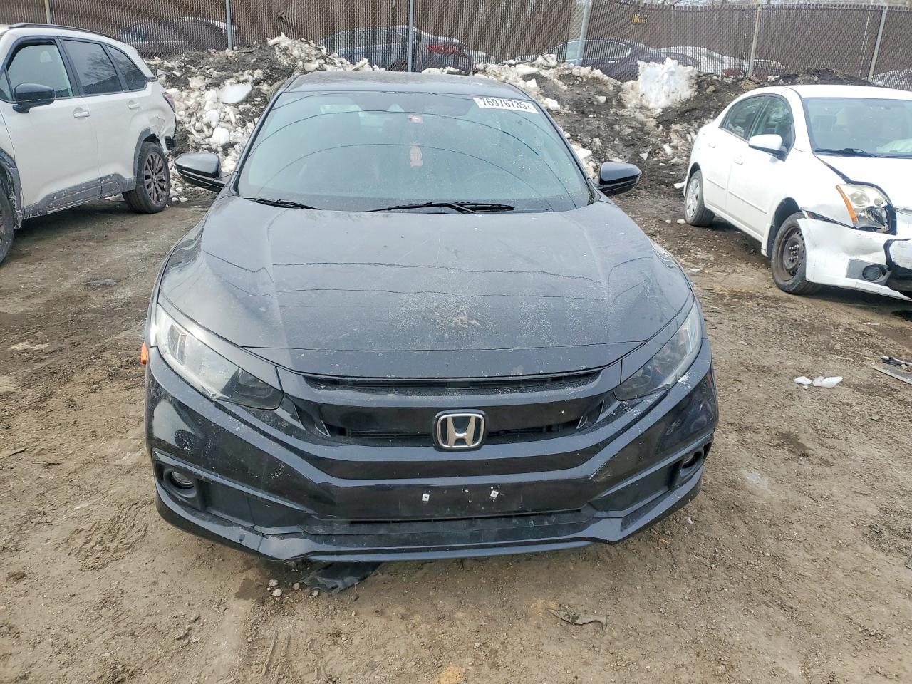 2019 Honda Civic Sport Black vin: 2HGFC2F82KH539620