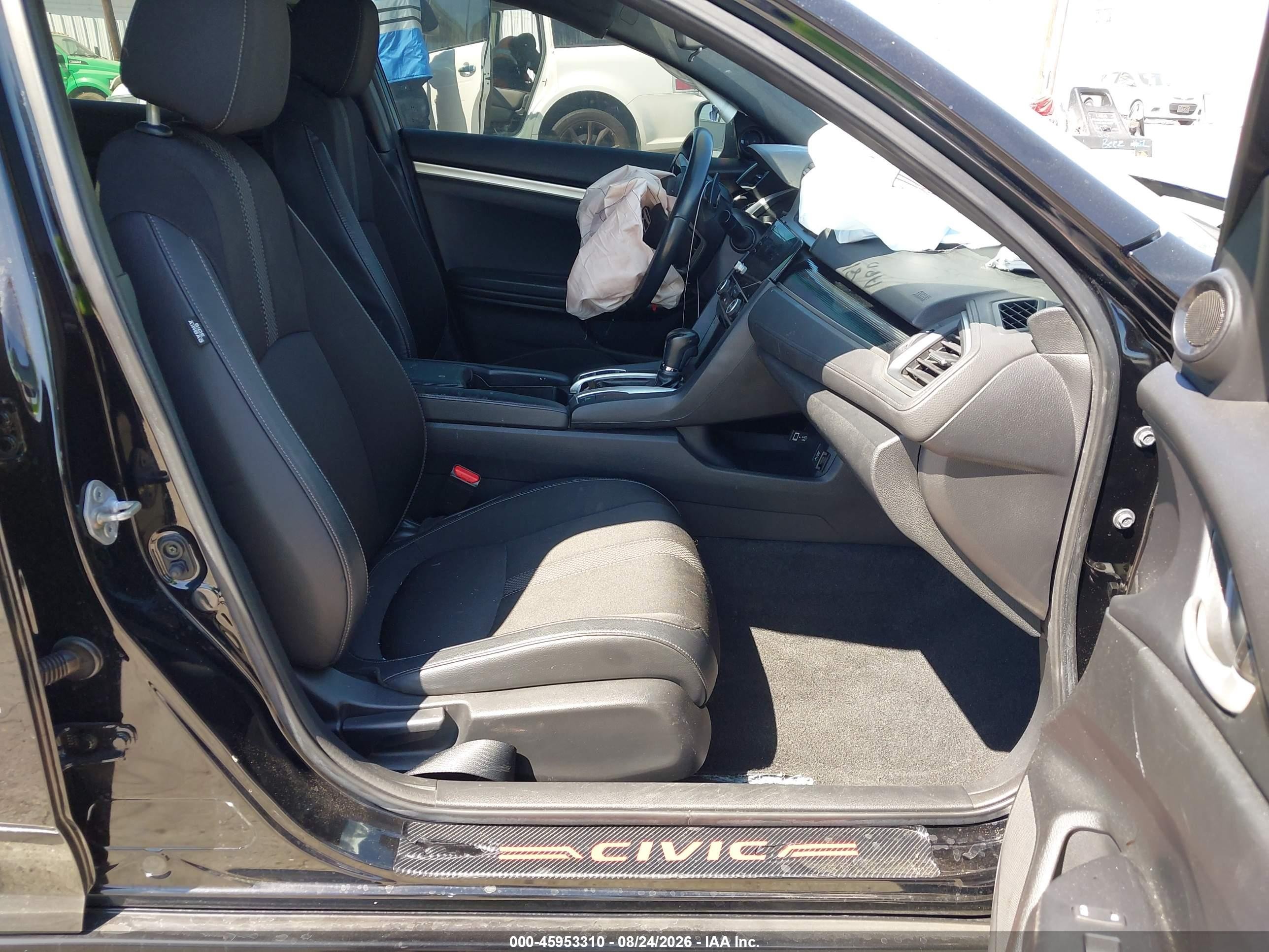 2019 Honda Civic Sport Black vin: 2HGFC2F82KH541125