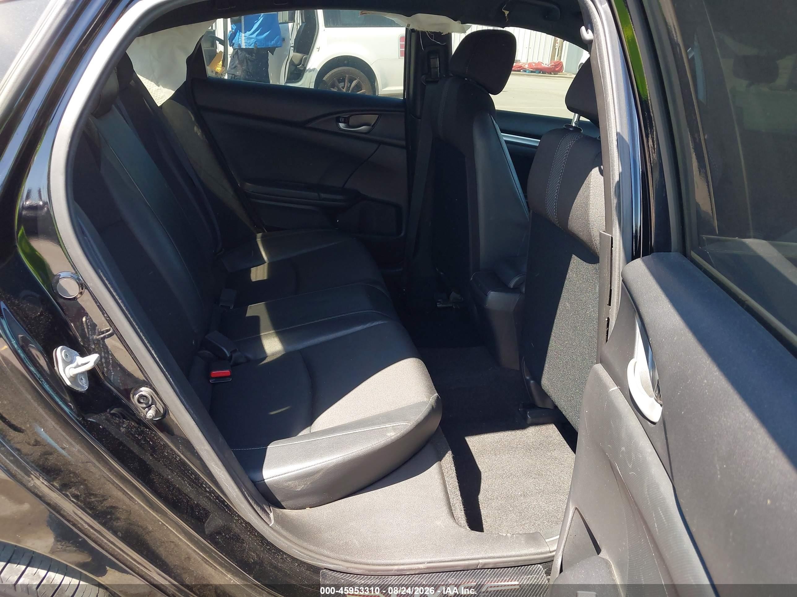 2019 Honda Civic Sport Black vin: 2HGFC2F82KH541125