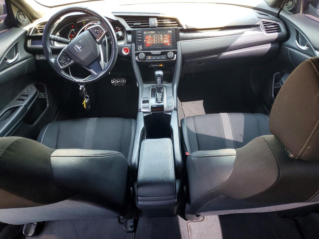 2019 Honda Civic Sport Gray vin: 2HGFC2F82KH563819