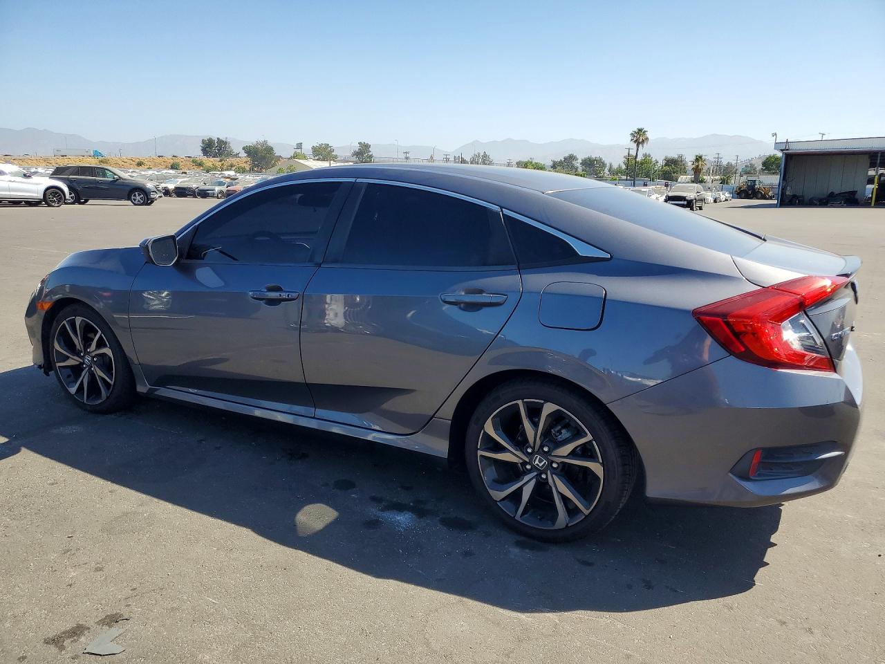 2019 Honda Civic Sport Gray vin: 2HGFC2F82KH563819