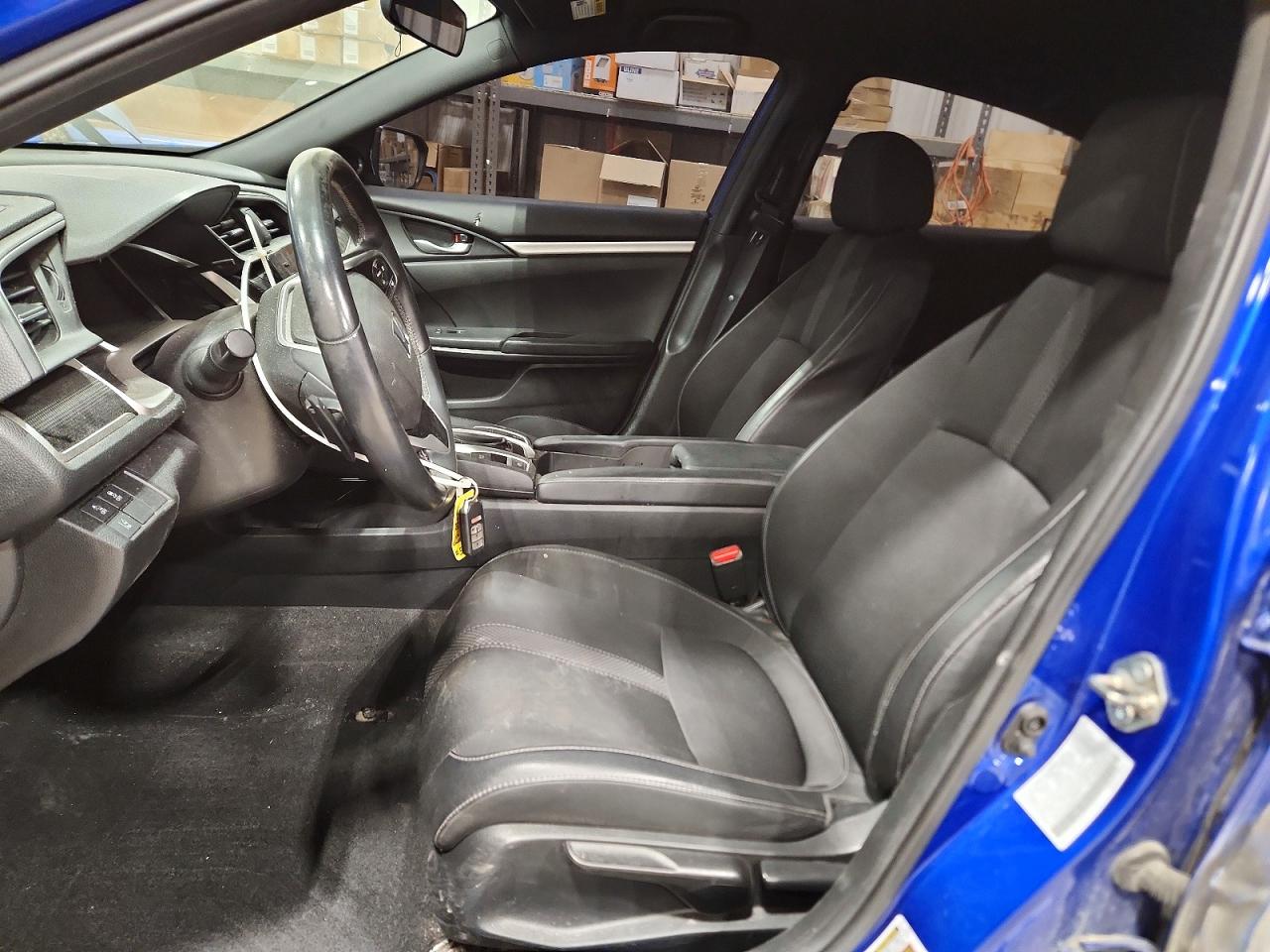 2019 Honda Civic Sport Blue vin: 2HGFC2F82KH597078