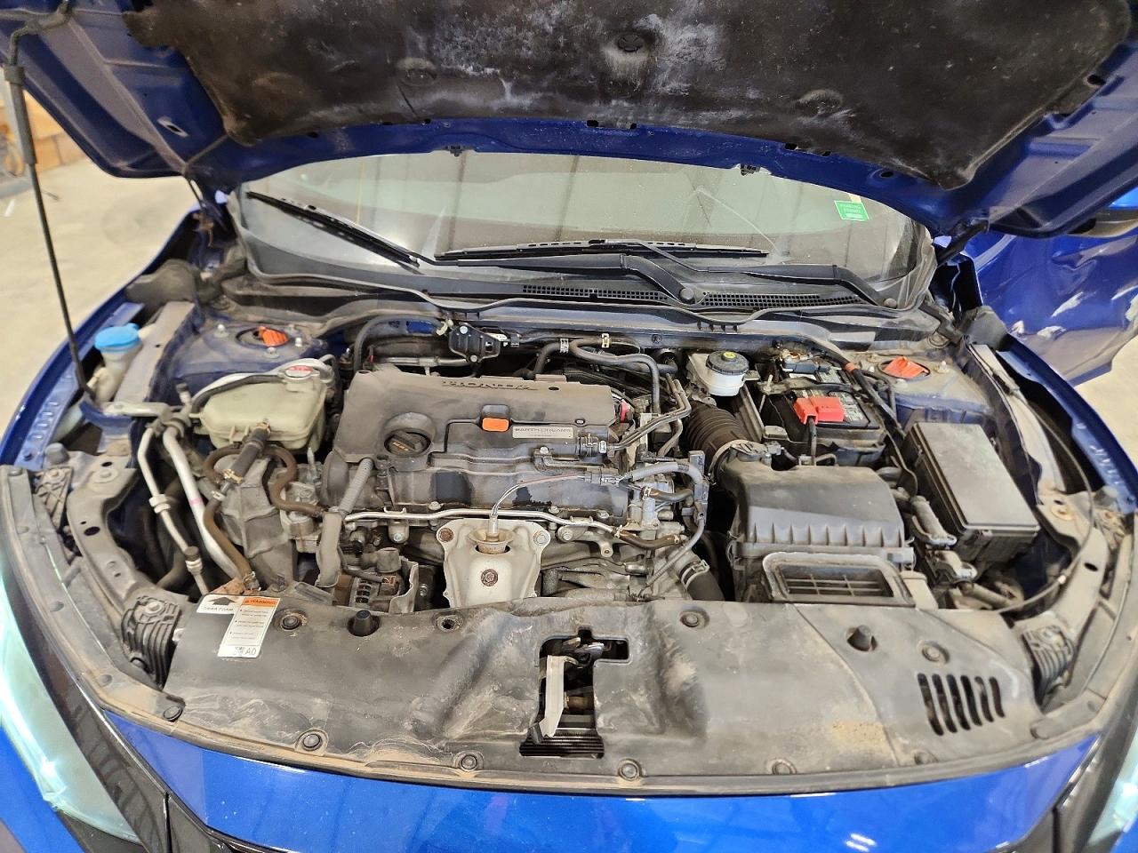 2019 Honda Civic Sport Blue vin: 2HGFC2F82KH597078