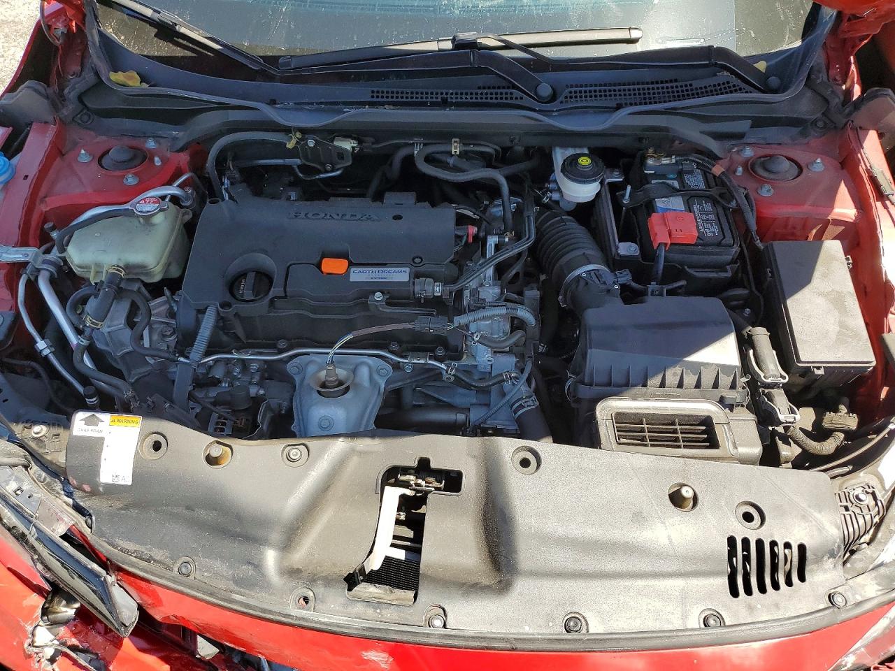 2021 Honda Civic Sport Red vin: 2HGFC2F82MH542097