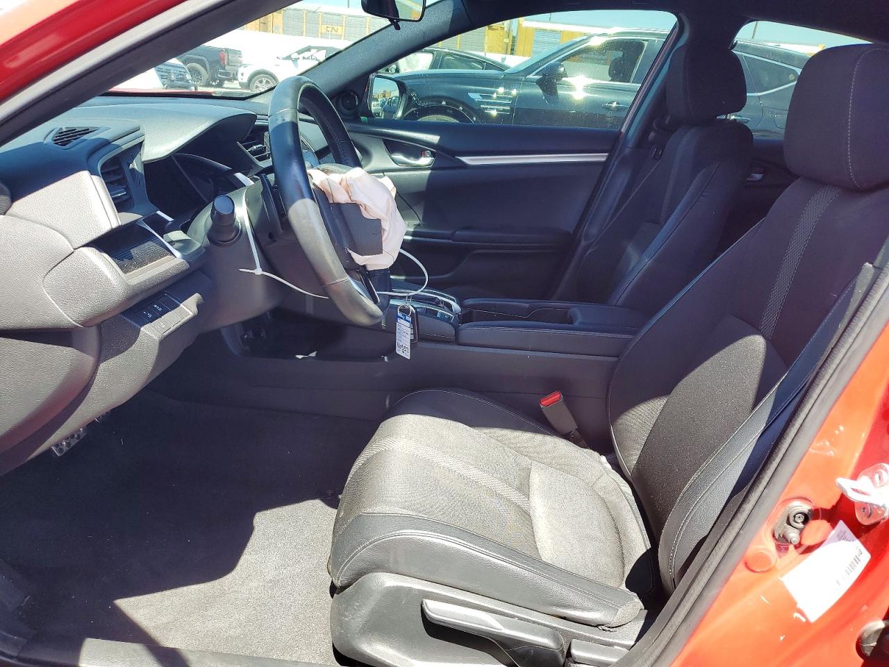 2021 Honda Civic Sport Red vin: 2HGFC2F82MH542097