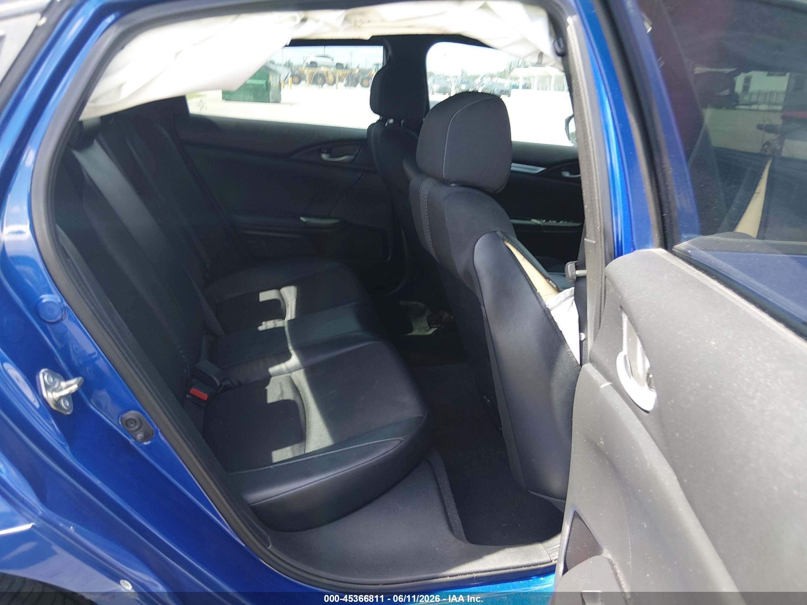 2020 Honda Civic Sport Синий vin: 2HGFC2F83LH584521
